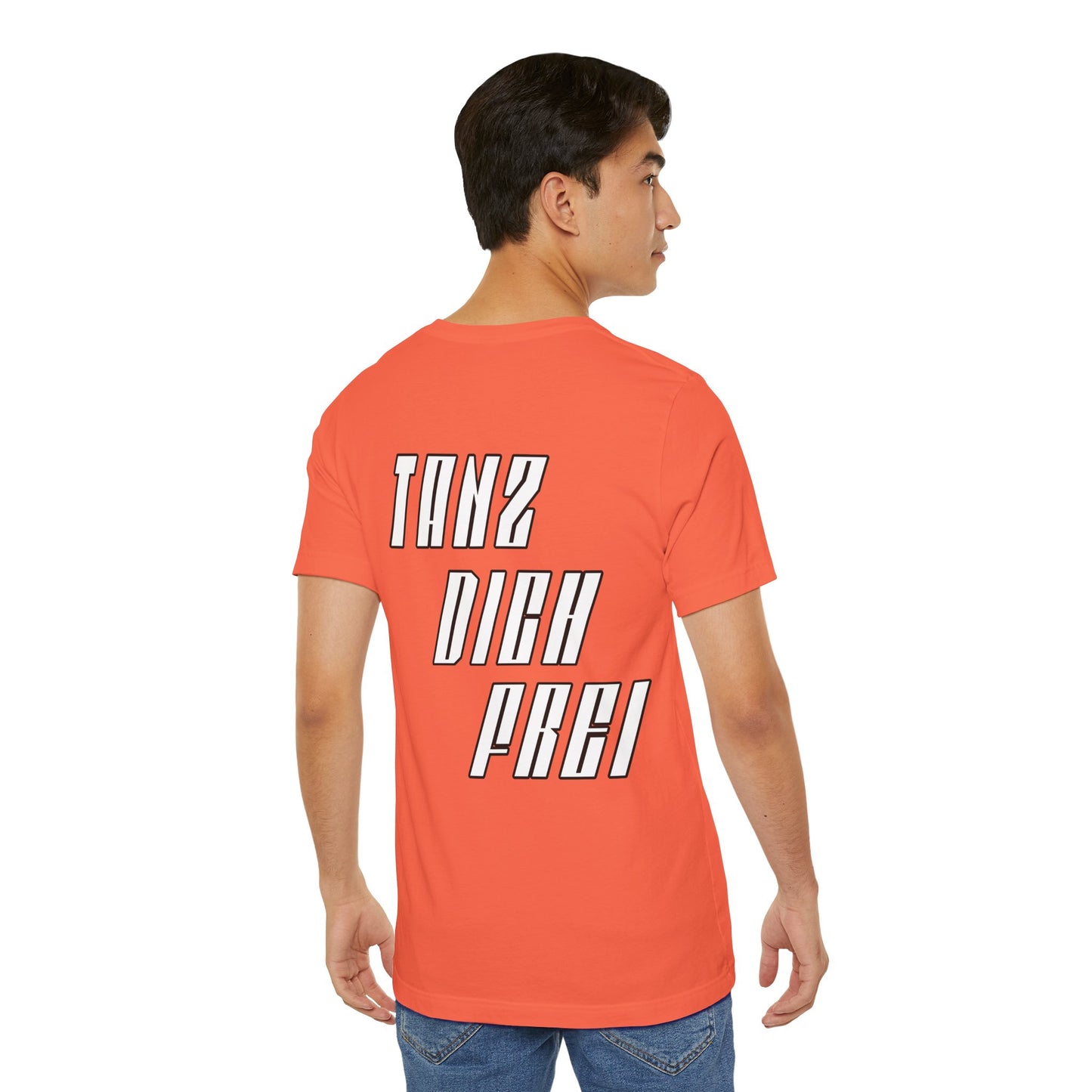 Tanz dich frei - Retro Techno Vibe Unisex Tee, Dance Party Shirt, Gift for Ravers, Festival Fashion,