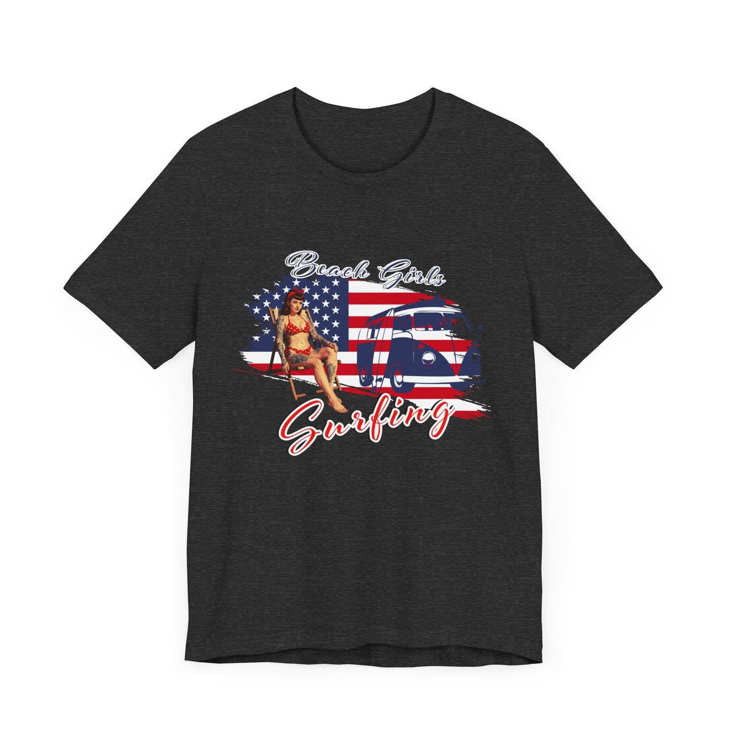 Beach Girls Surfing USA