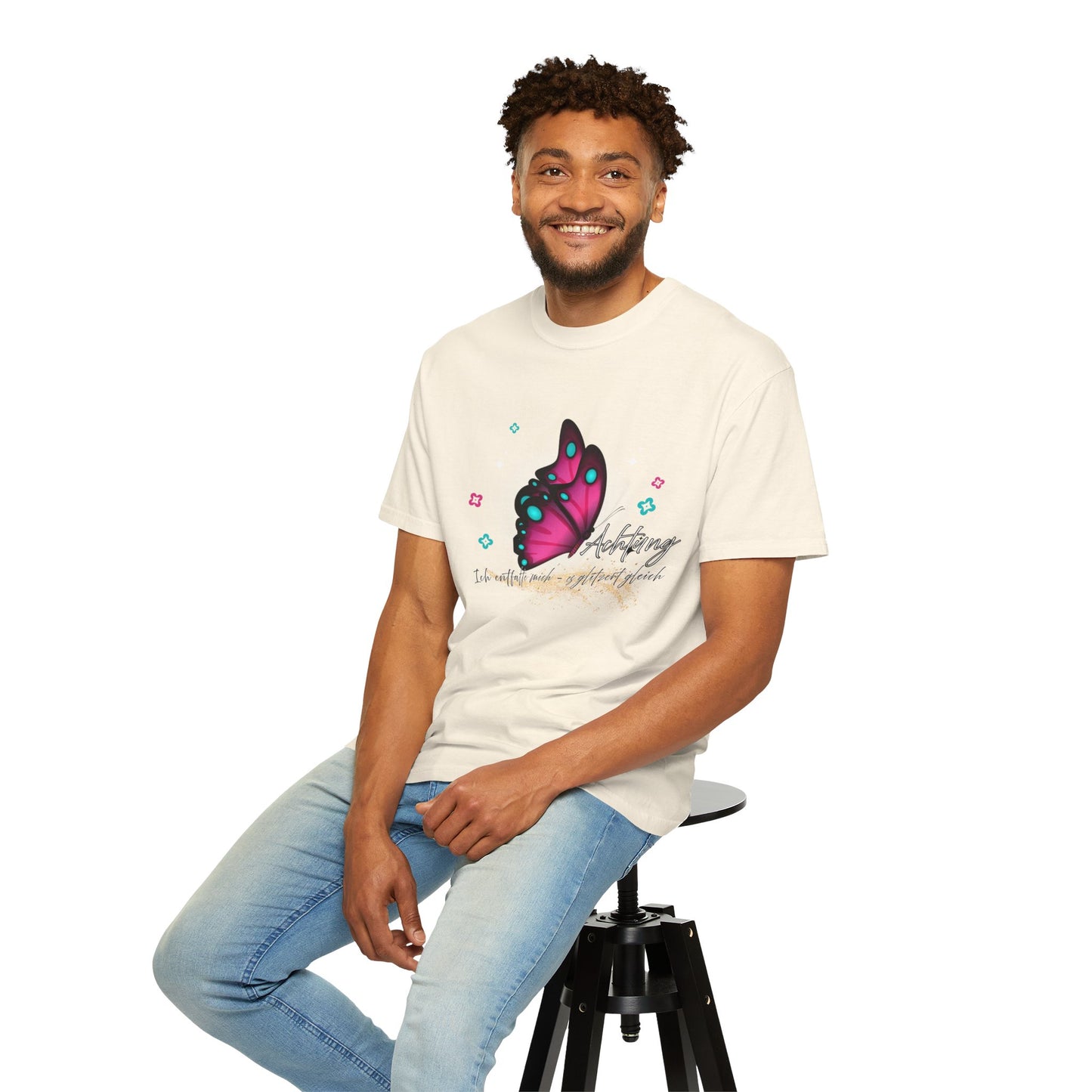 Achtung ich glitzere gleich... T shirt