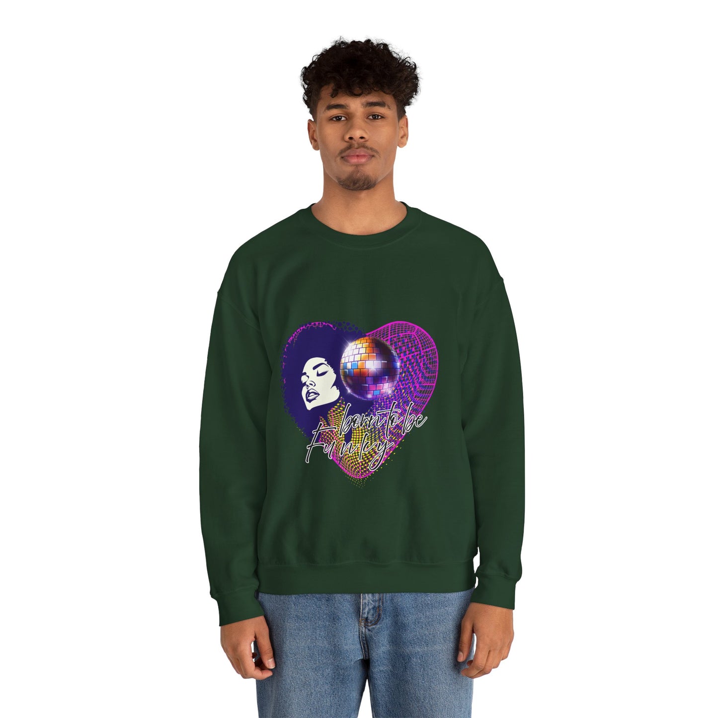 Born to be funky Sweatshirt - Melly Silence