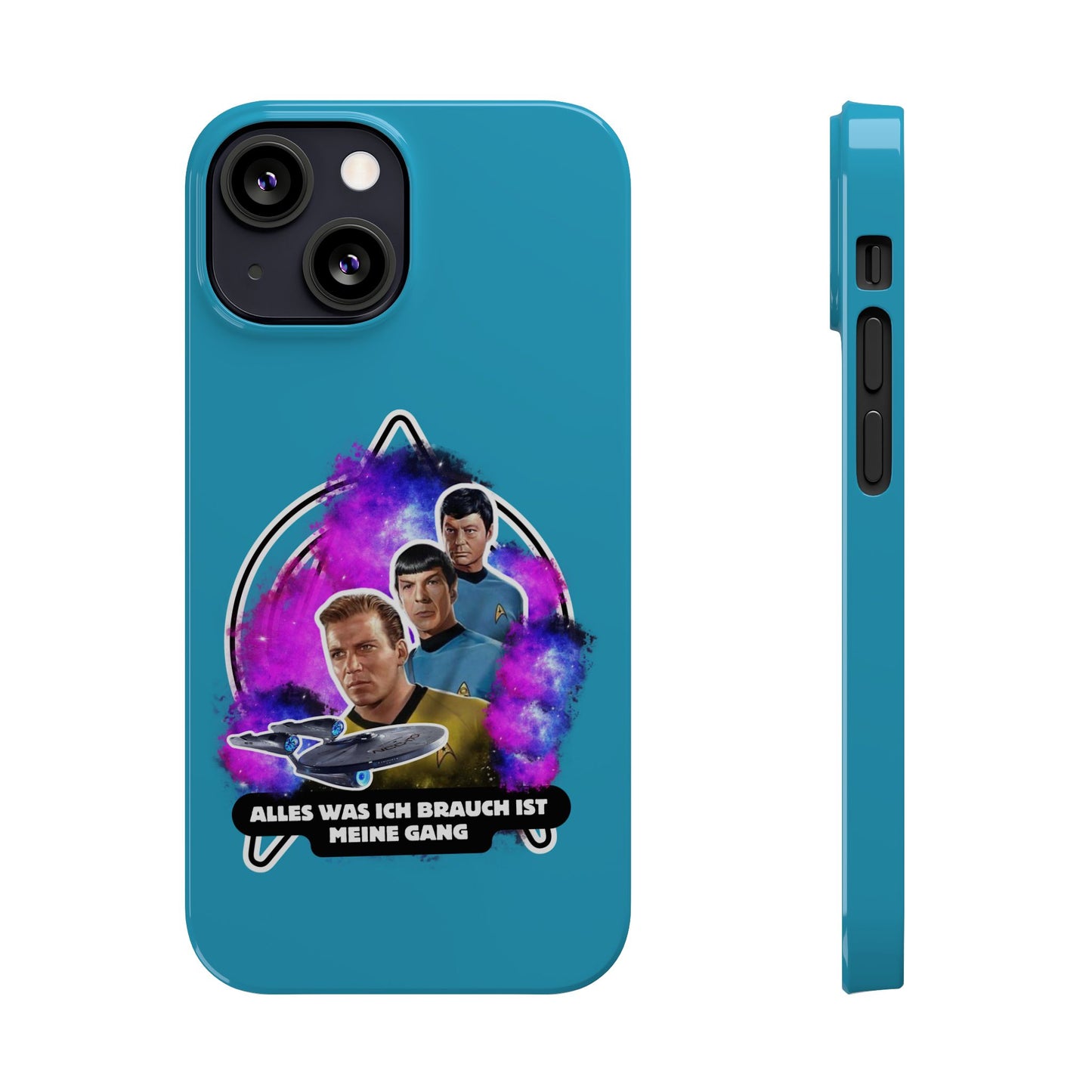 Handyhülle - Star trek Slim Phone Cases "Alles was ich brauch ist meine Gang", Star Trek