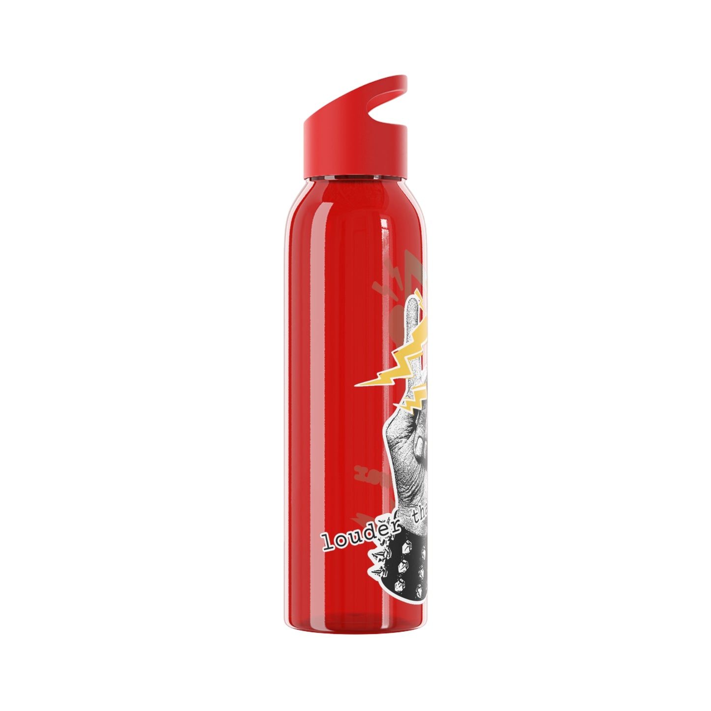 Rock 'n' Roll Water Bottle, Louder than manowar