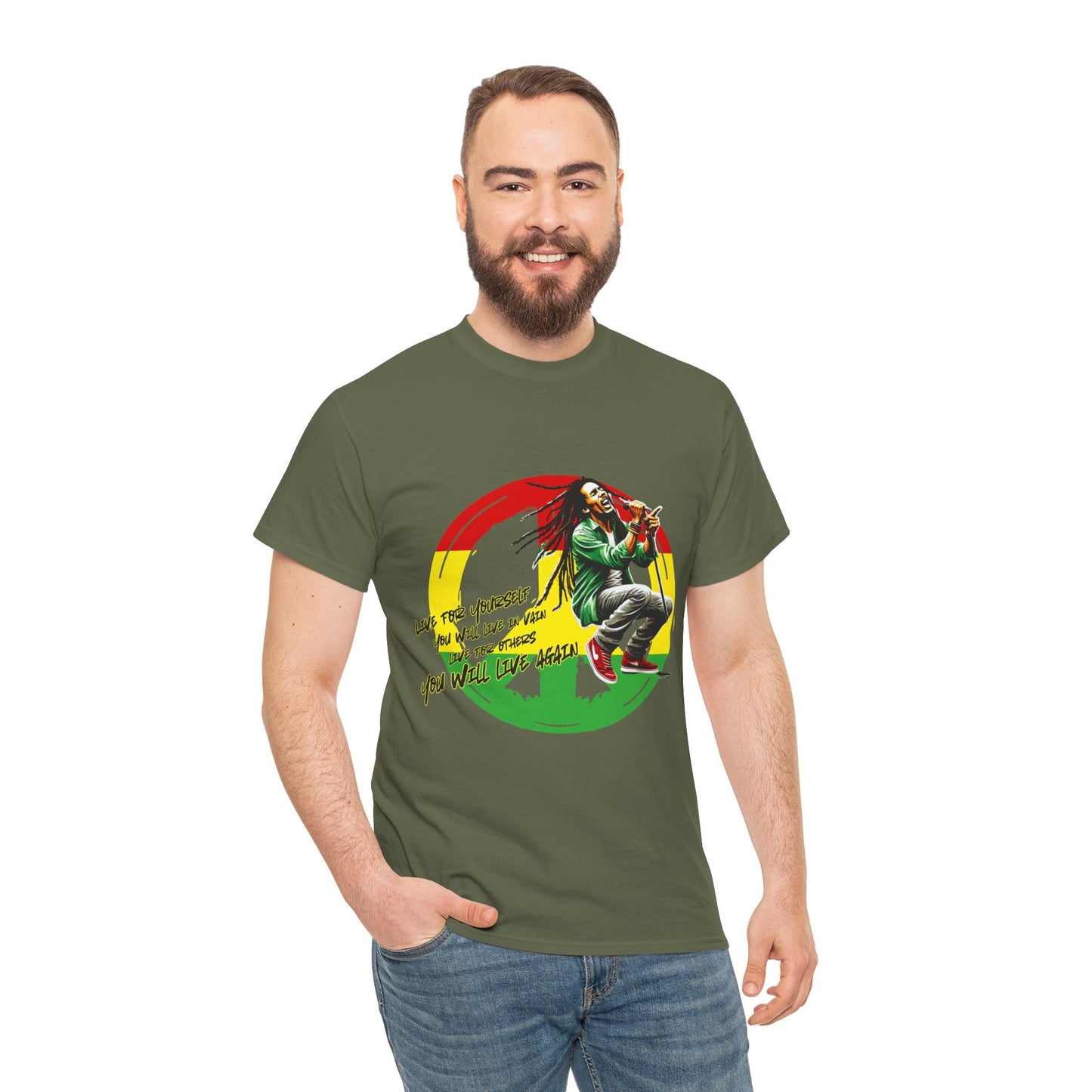 B o b M a r l e y Unisex T shirt - Raggae