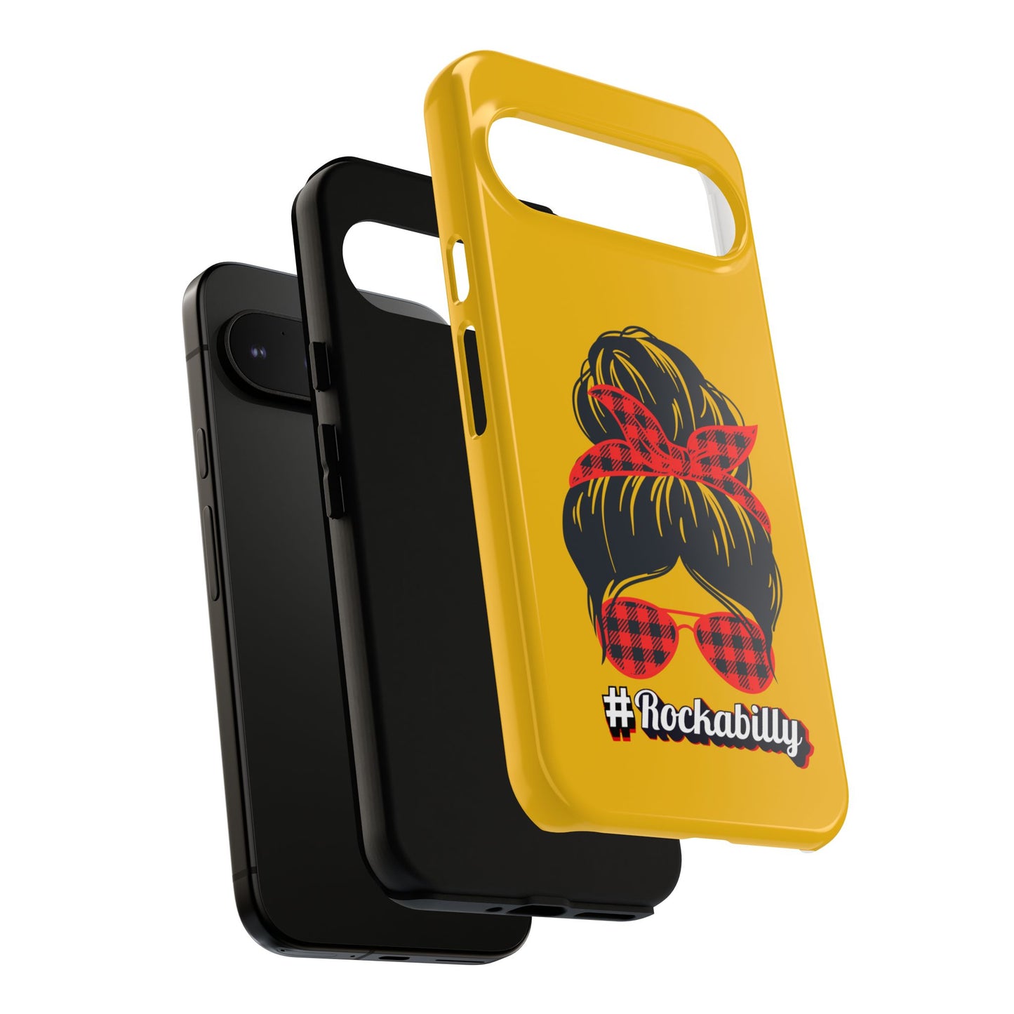 Handyhülle Rockabilly Phone Case, Vintage Scooter Design, Retro Style Cover