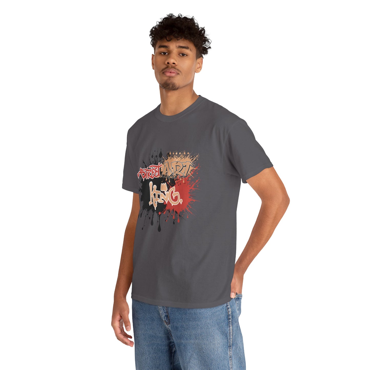 Urban Street Art Tee, Graphic T-Shirt, Casual Wear, Artistic Gift, Street Style Top, Hip-Hop Fashion Shirt Unisex - Graffiti