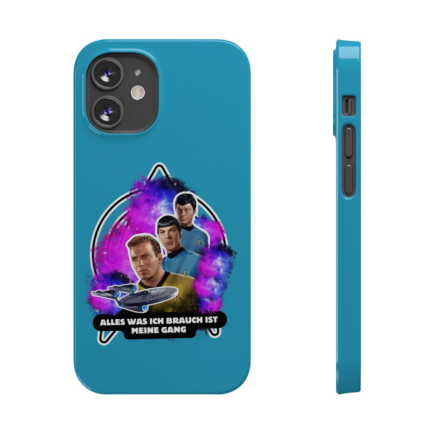 Handyhülle - Star trek Slim Phone Cases "Alles was ich brauch ist meine Gang", Star Trek