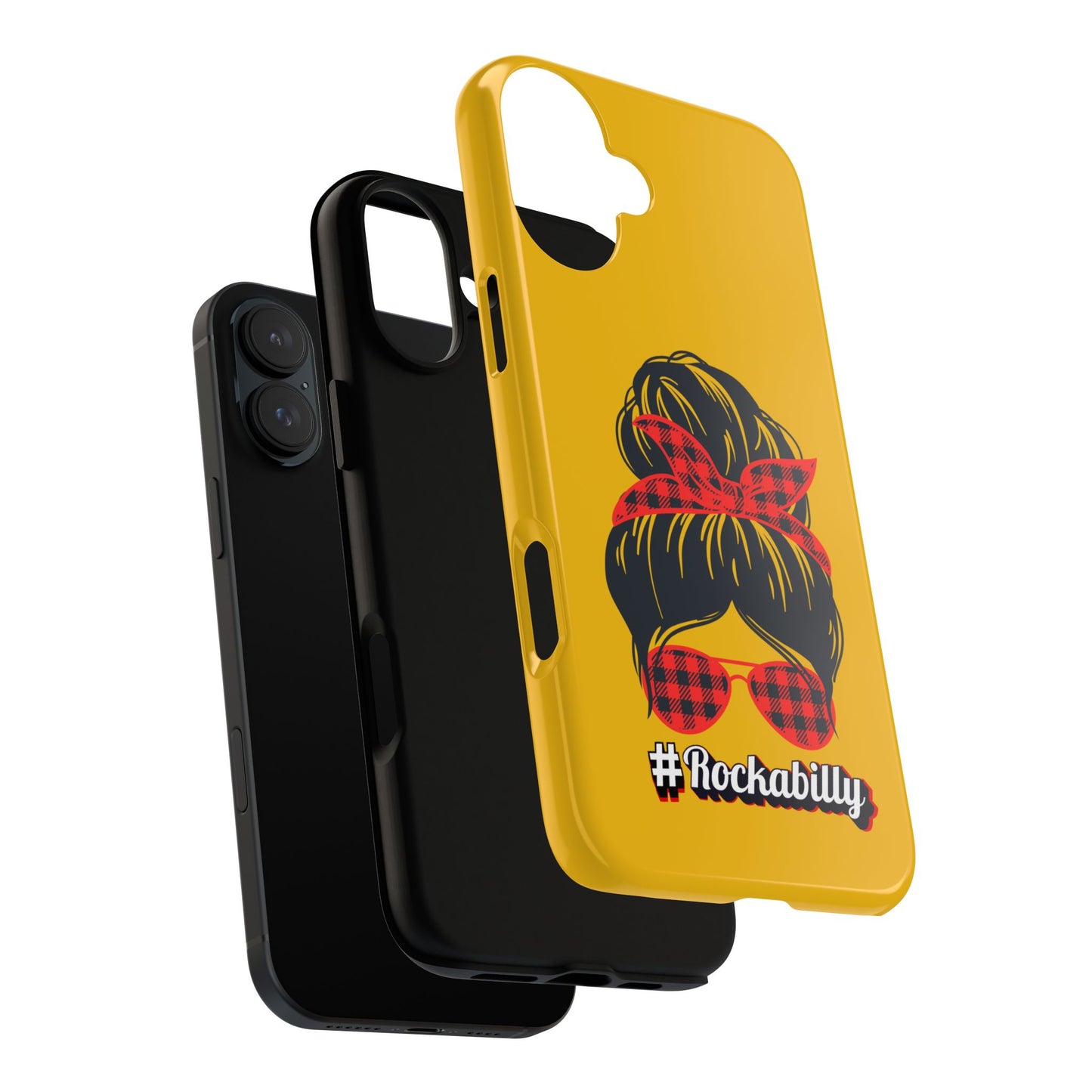 Handyhülle Rockabilly Phone Case, Vintage Scooter Design, Retro Style Cover