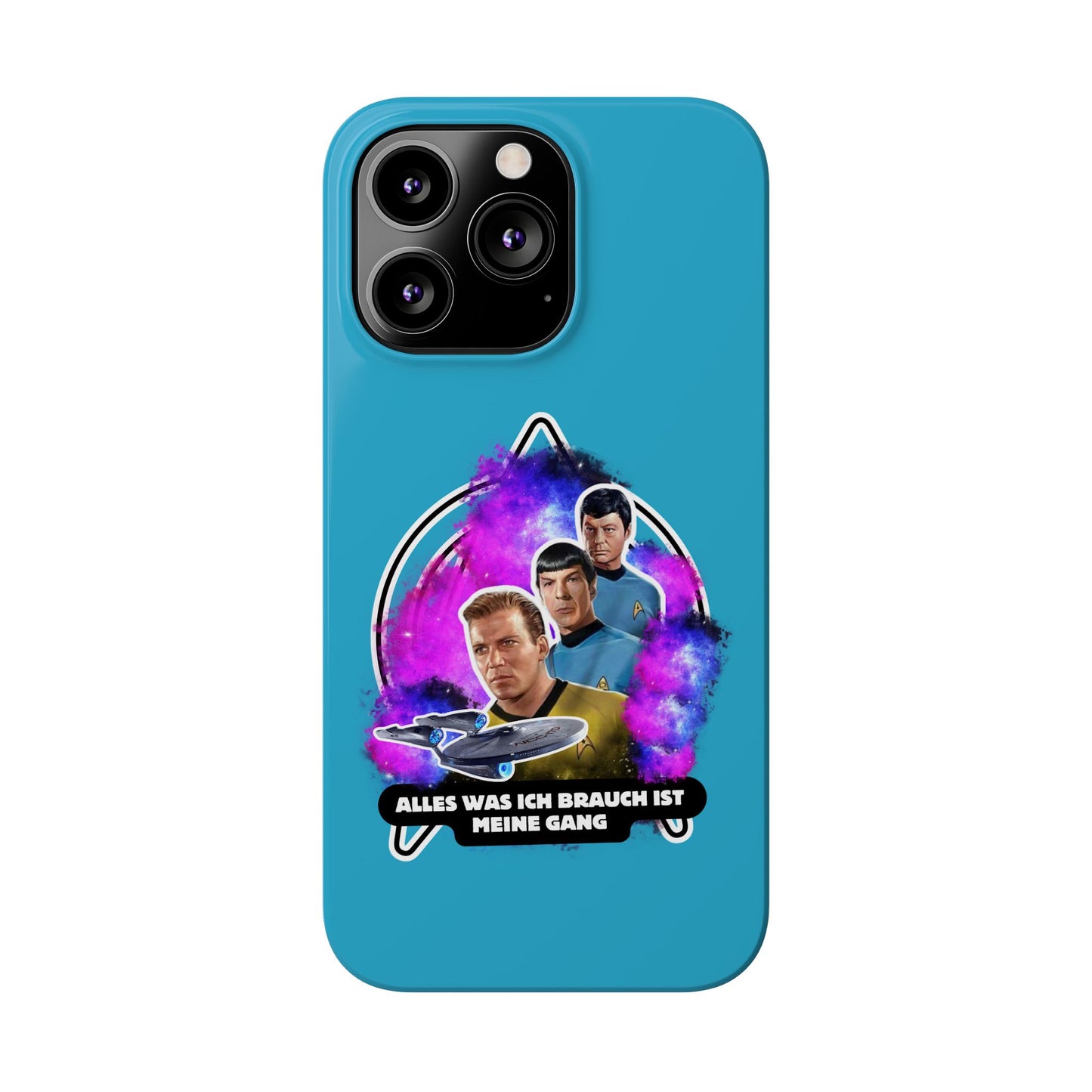 Handyhülle - Star trek Slim Phone Cases "Alles was ich brauch ist meine Gang", Star Trek