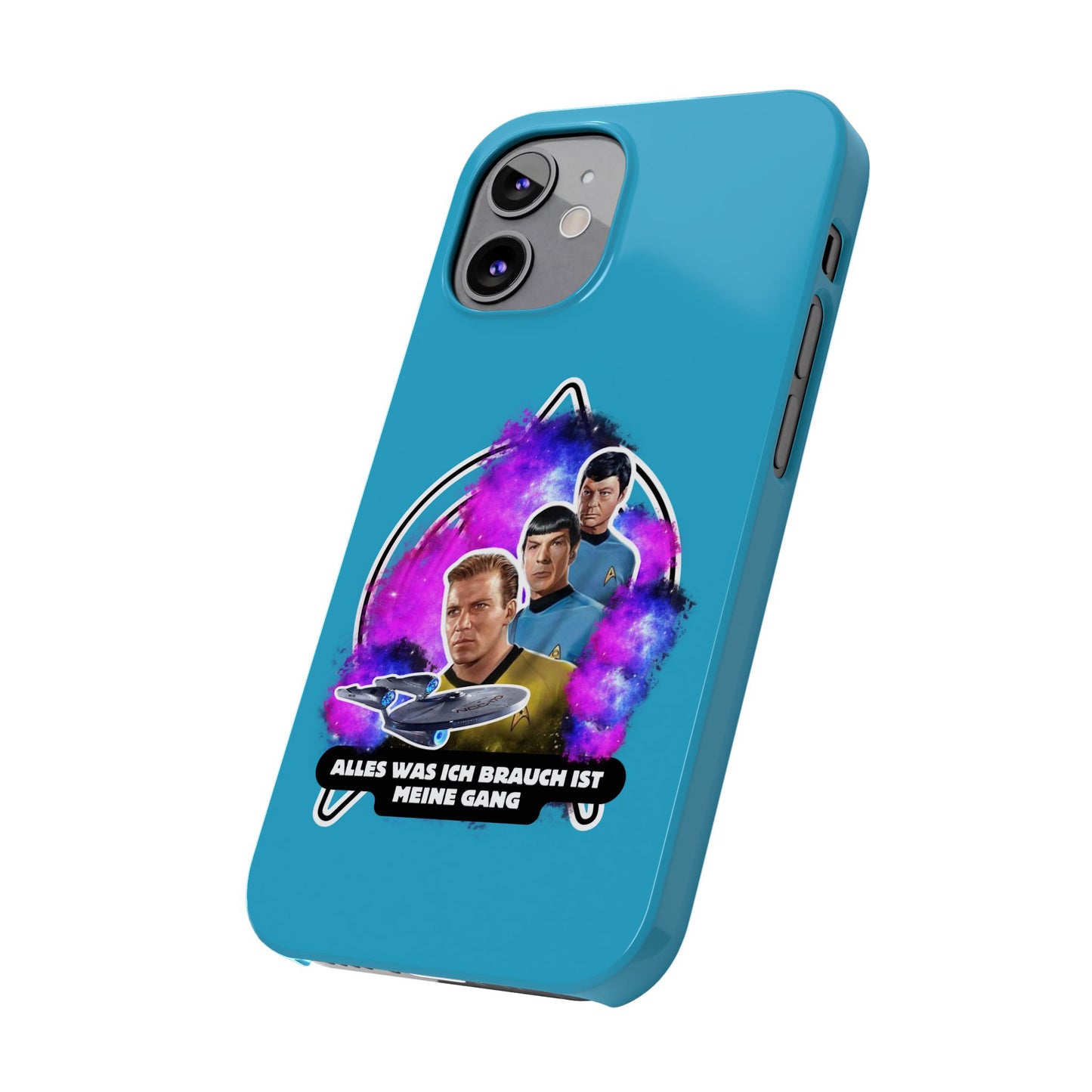 Handyhülle - Star trek Slim Phone Cases "Alles was ich brauch ist meine Gang", Star Trek