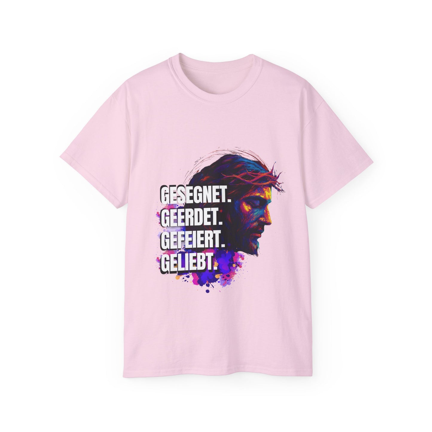 Gesegnet. Geerdet. Gefeiert. Geliebt - Jesus Shirt