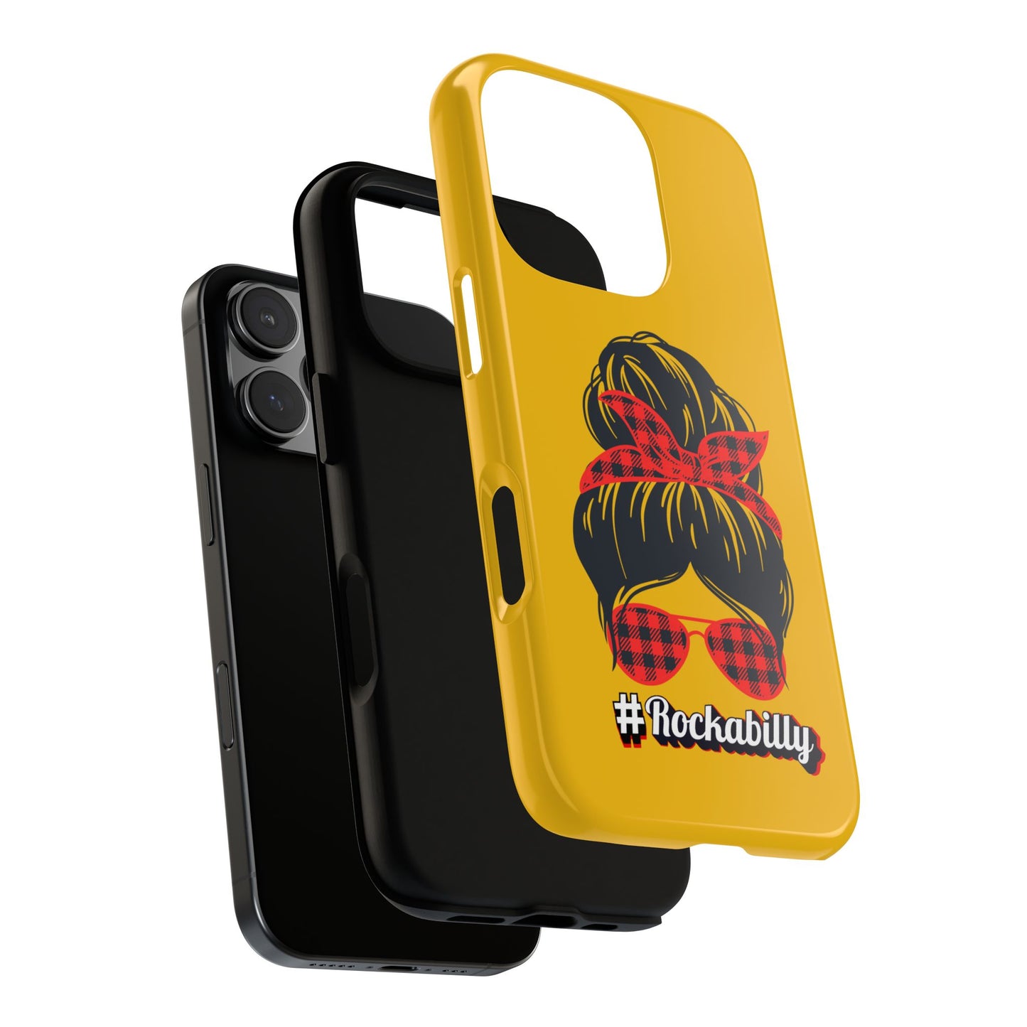 Handyhülle Rockabilly Phone Case, Vintage Scooter Design, Retro Style Cover