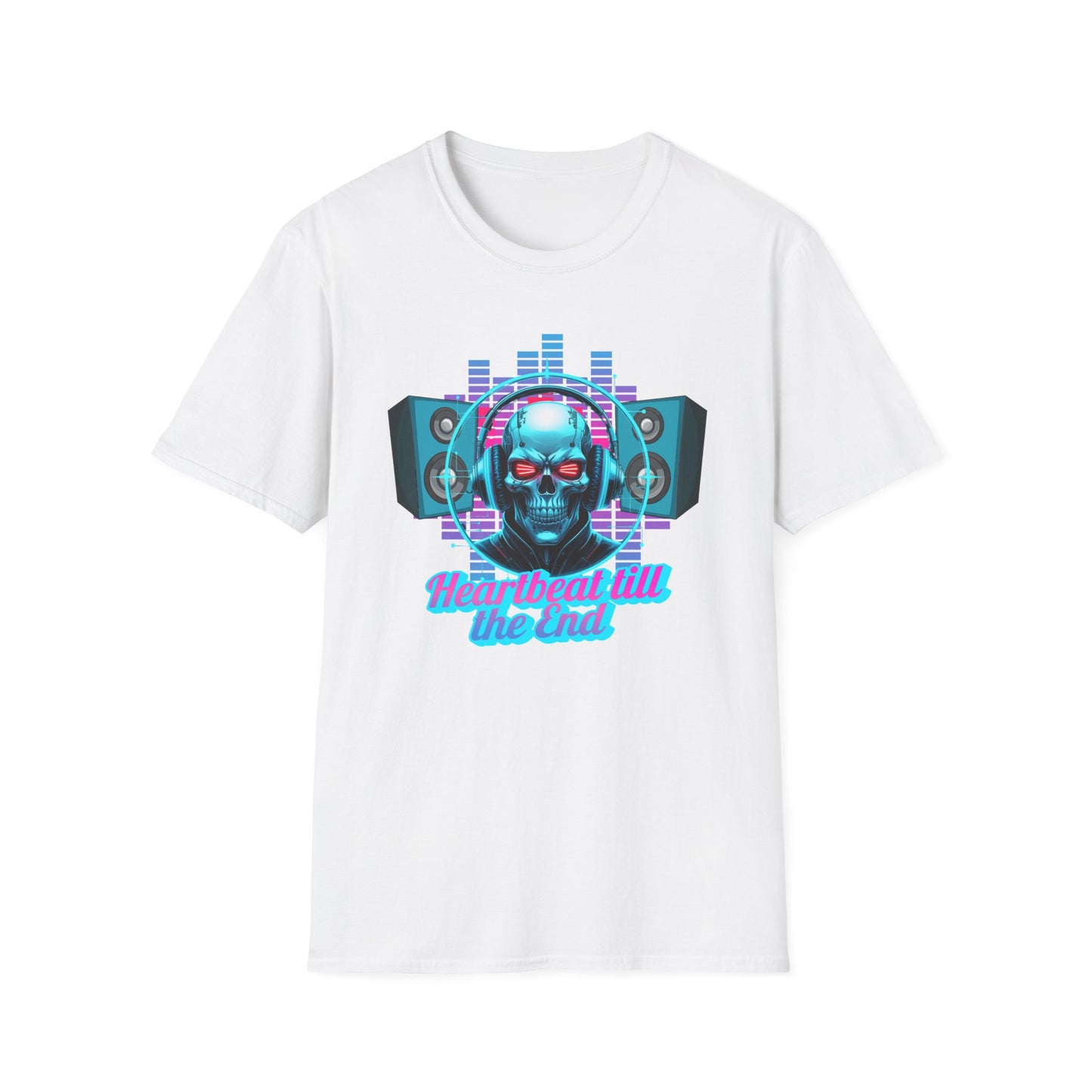 Heartbeat Till The End Unisex Softstyle T-Shirt