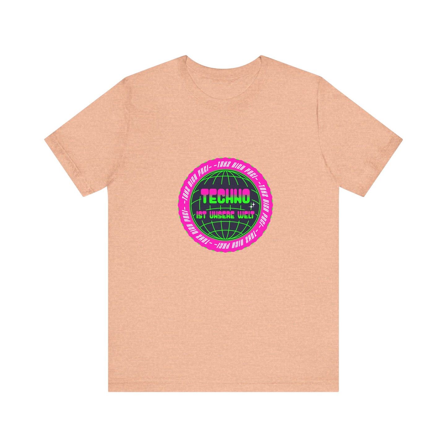Tanz dich frei - Retro Techno Vibe Unisex Tee, Dance Party Shirt, Gift for Ravers, Festival Fashion,