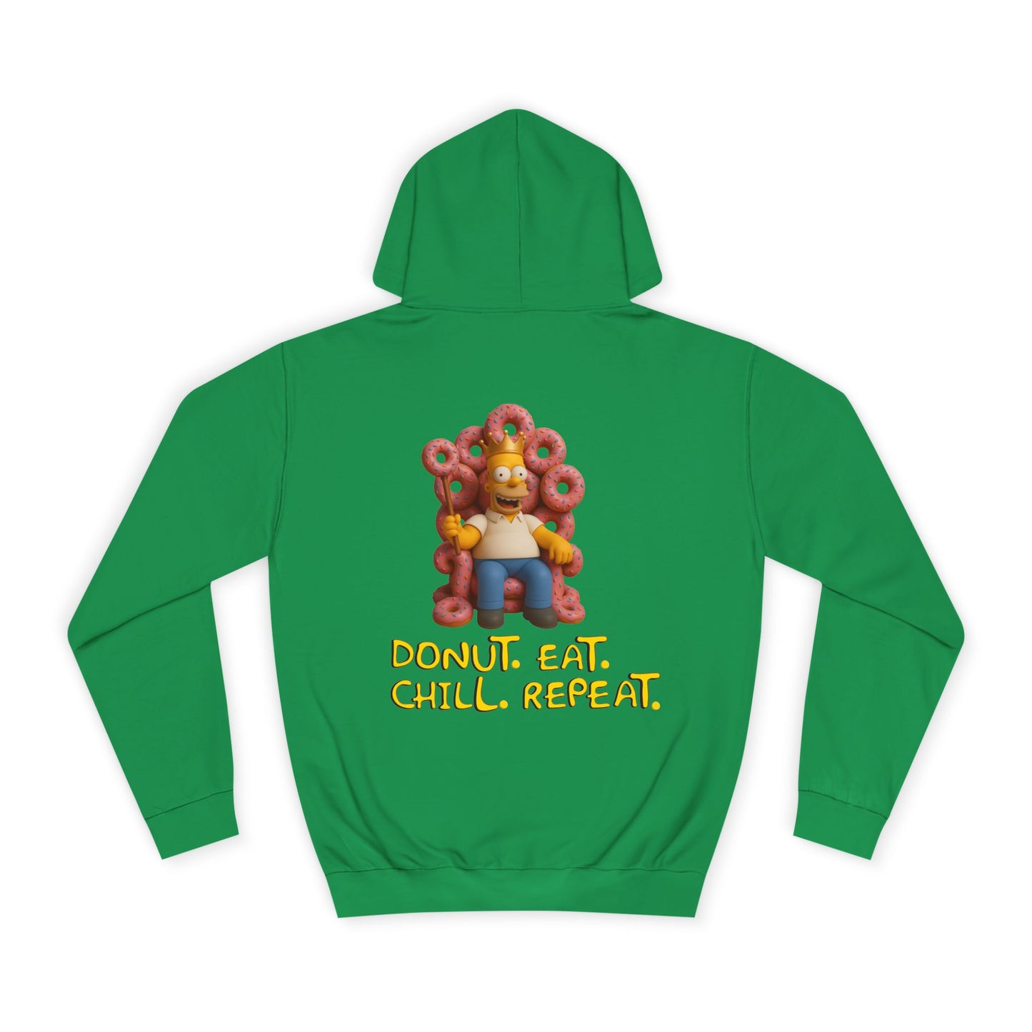 Funny Donut Lover Hoodie, Unisex College Hoodie, The Simpsons
