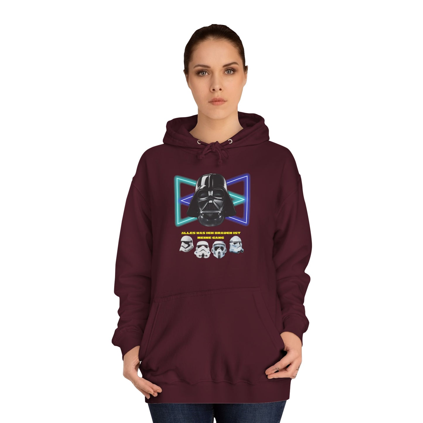 Star Wars unisex Hoodie - Darth Vader - Alles was ich brauch ist meine Gang - beidseitig bedruckt