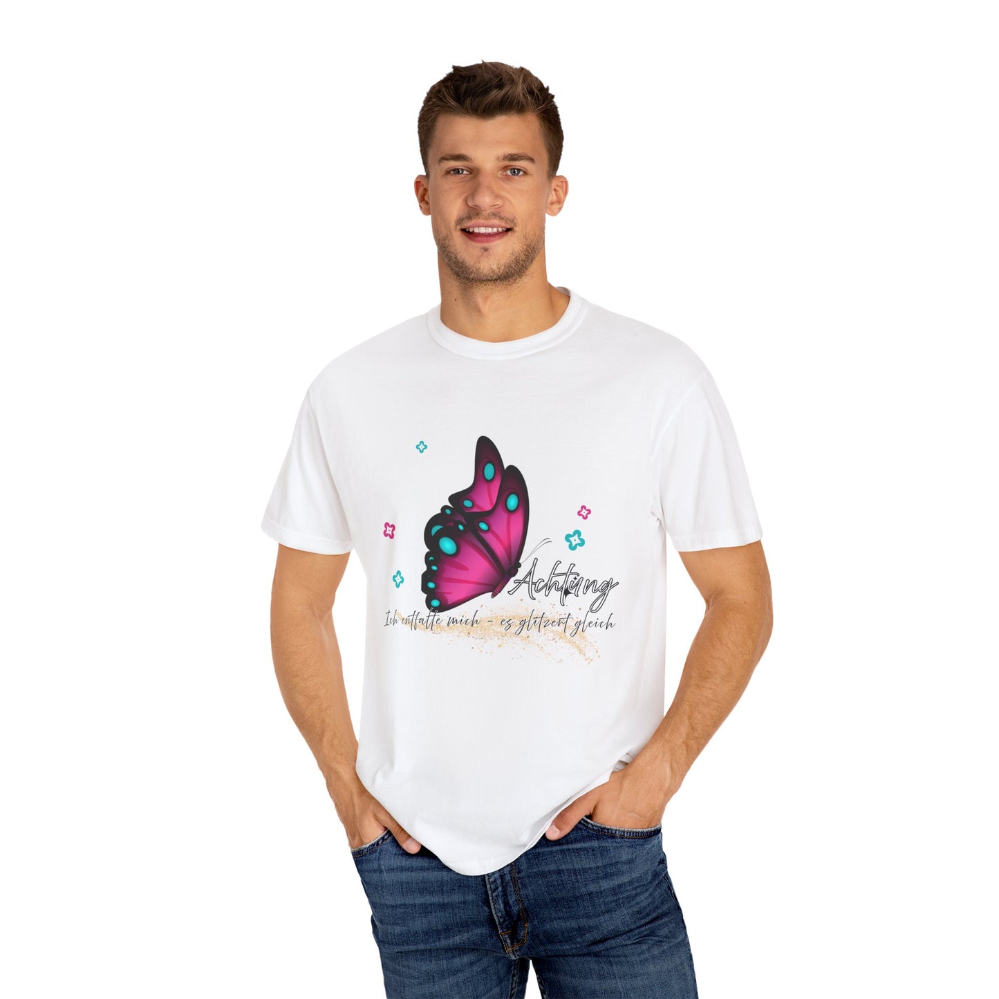 Achtung ich glitzere gleich... T shirt