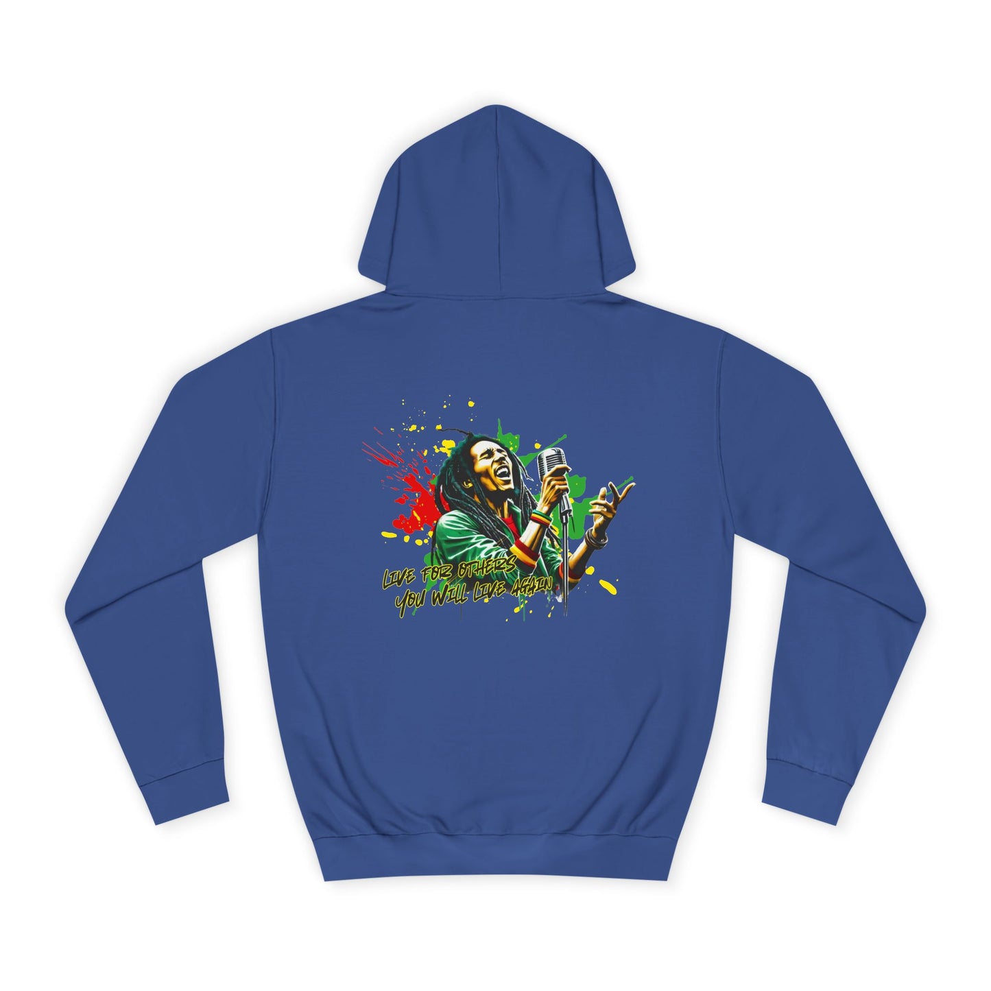 Live for others B o b M a r l e y Hoodie