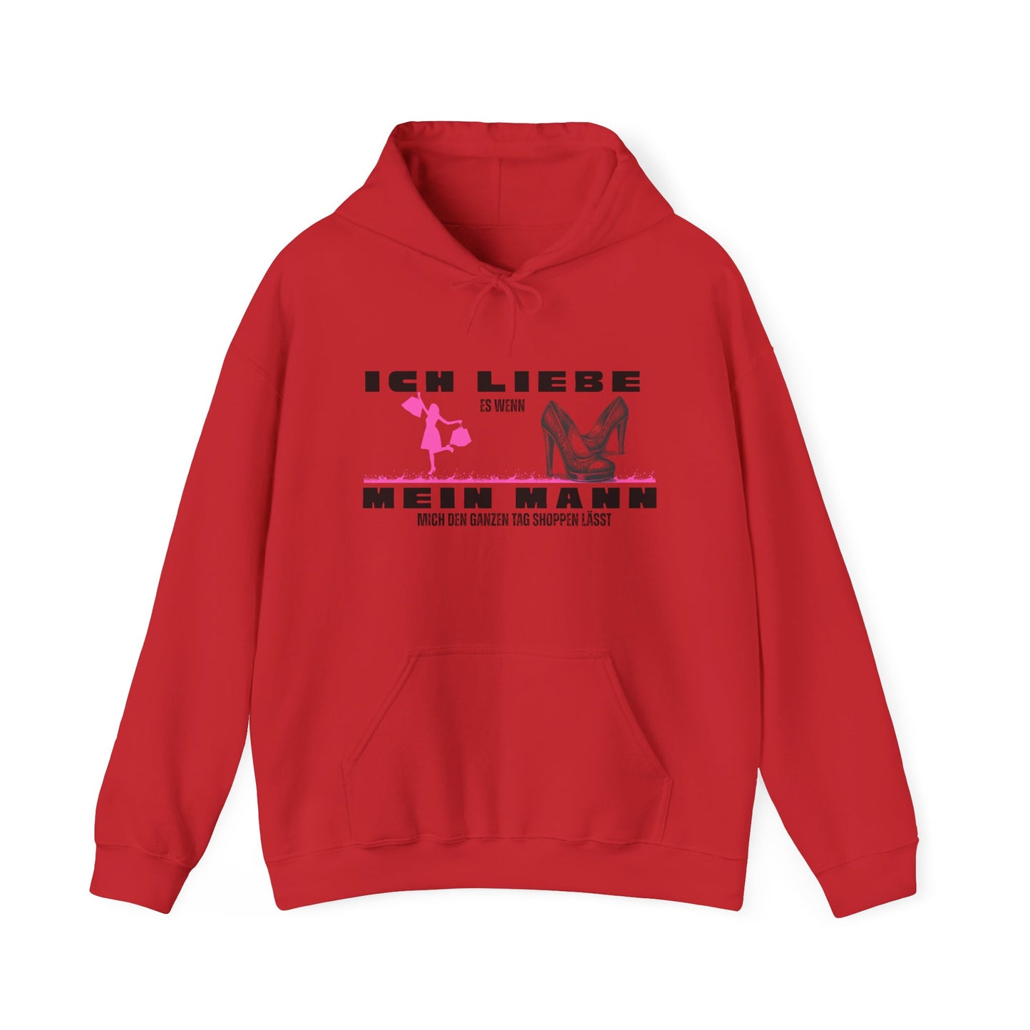 I Love Shopping Unisex Heavy Blend™ Hooded Sweatshirt