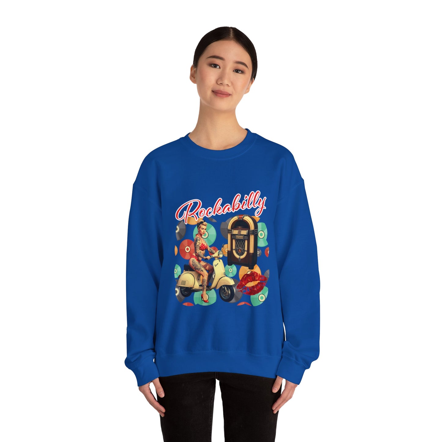 RockabillyHeavy Blend Sweatshirt | Vintage vibe