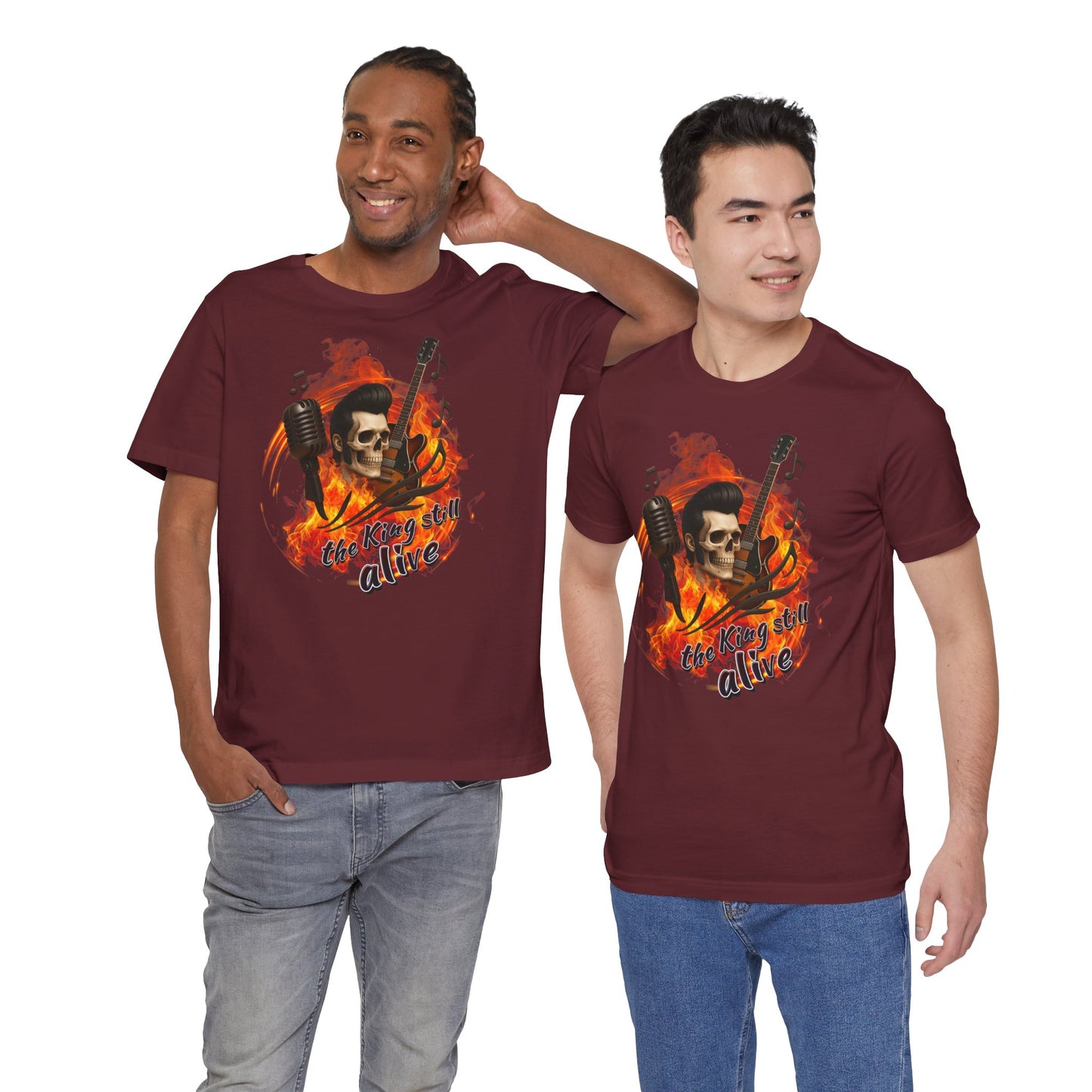 Music Vibes Unisex Jersey Tee - 'The King Still Alive' Graphic T-Shirt