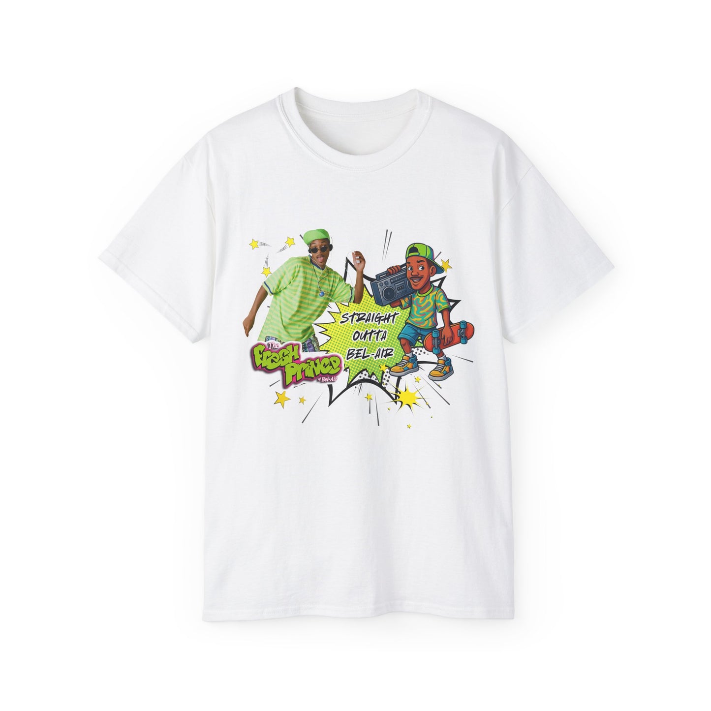 Prince from Bel Air, Hip-Hop Fashion Shirt, Vintage 90s Style