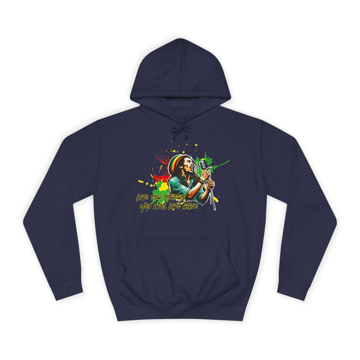 Live for others B o b M a r l e y Hoodie