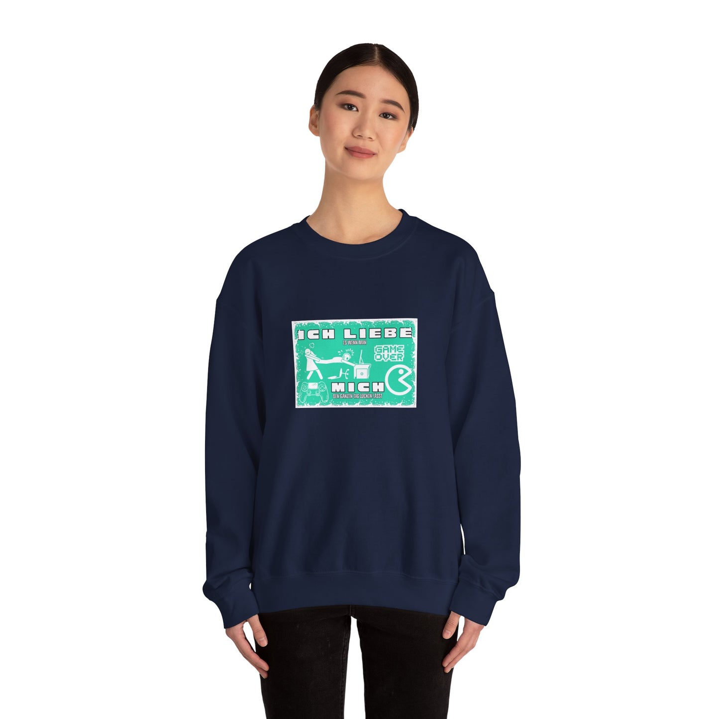 Ich liebe zocken Sweatshirt