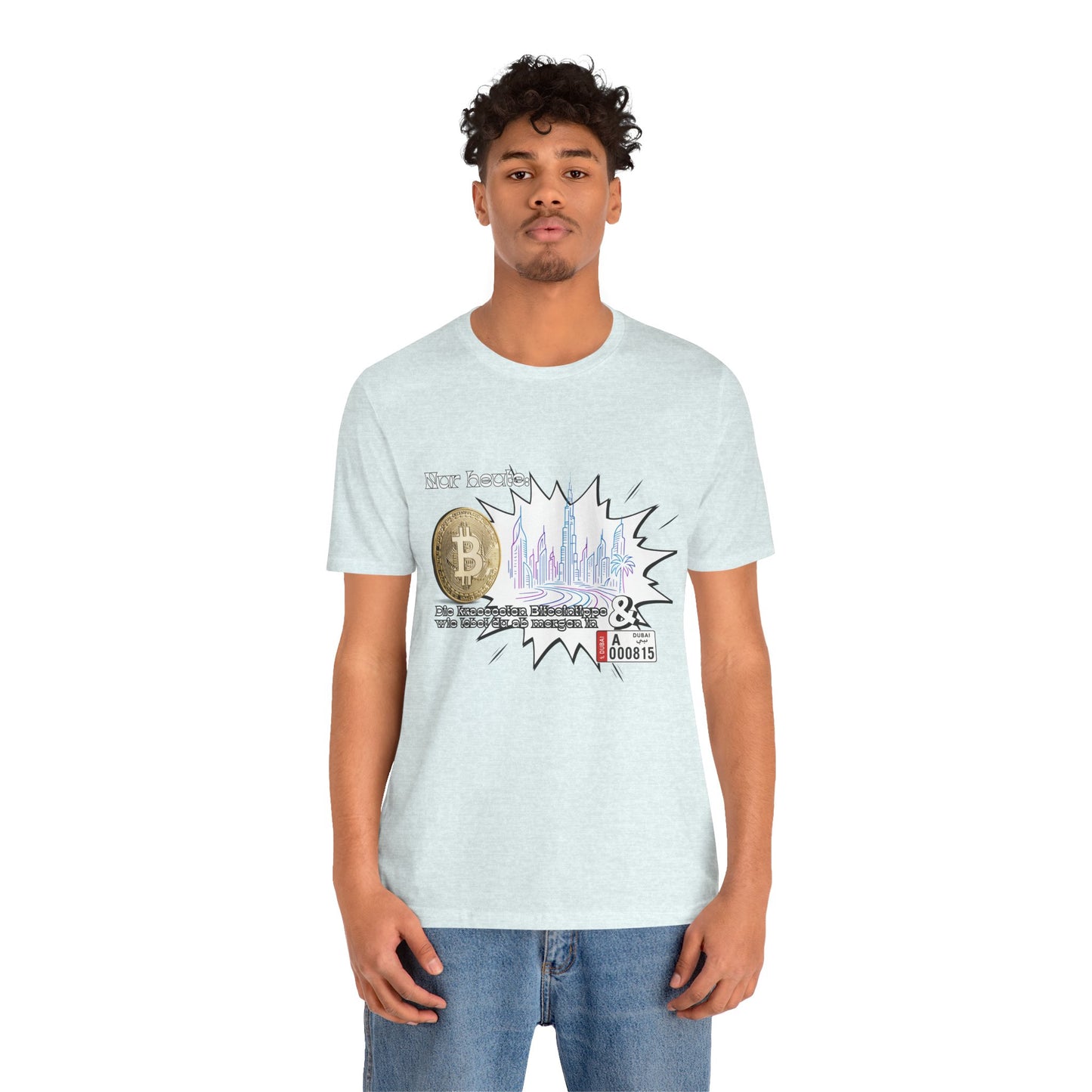 Bitcoins Dubai - Rosarote Welt - lass dich nicht verarschen T - Shirt