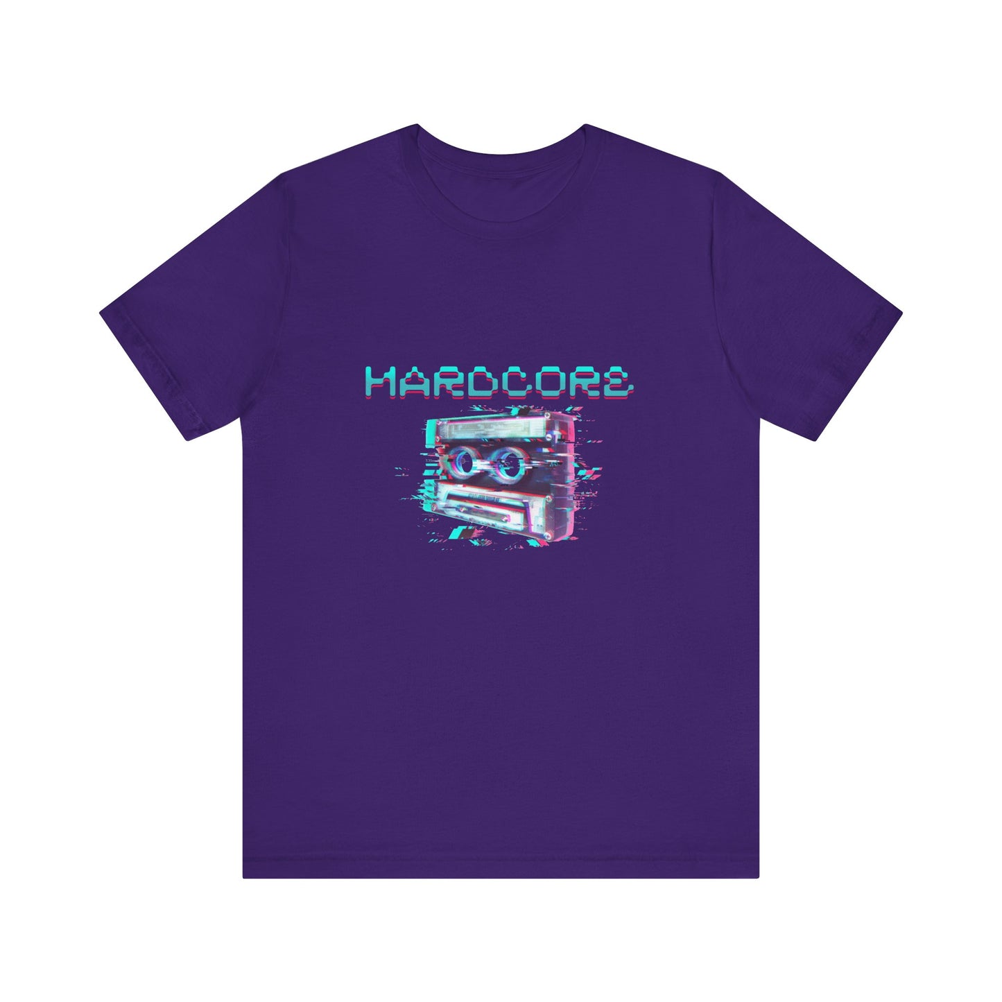 Techno - Hardcore Never Dies - Retro Graphic Tee, 90s Aesthetic Shirt unisex