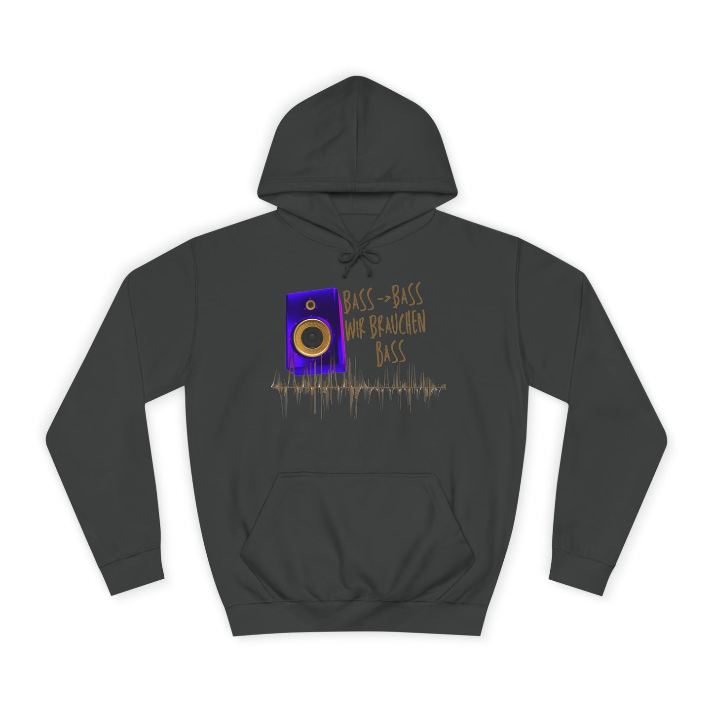 Bass, Bass wir brauchen Bass! Audio Vibes Hoodie | Unisex