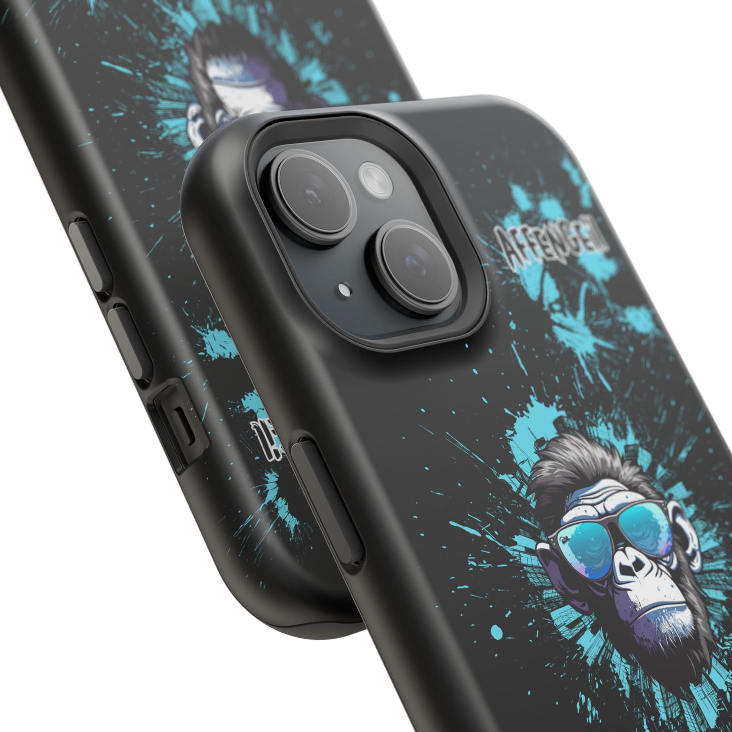 Affengeil - oder? Trendy Gorilla Phone Case - Impact-Resistant, Bold Design for Animal Lovers