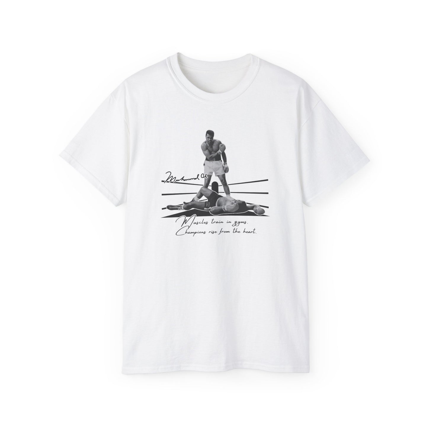 Inspirational Muhammad Ali Quote Tee - Unisex Ultra Cotton Shirt