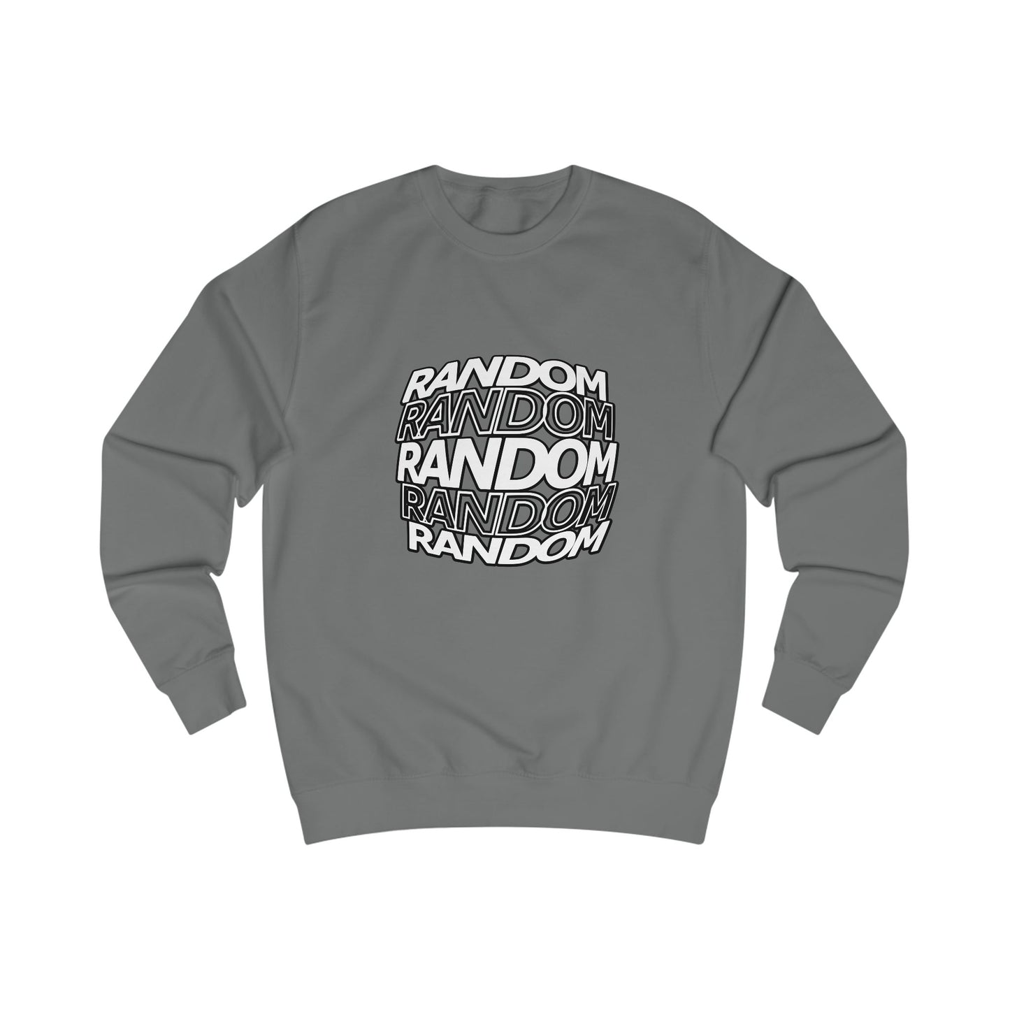 Unisex Sweatshirt with 'Random' Design