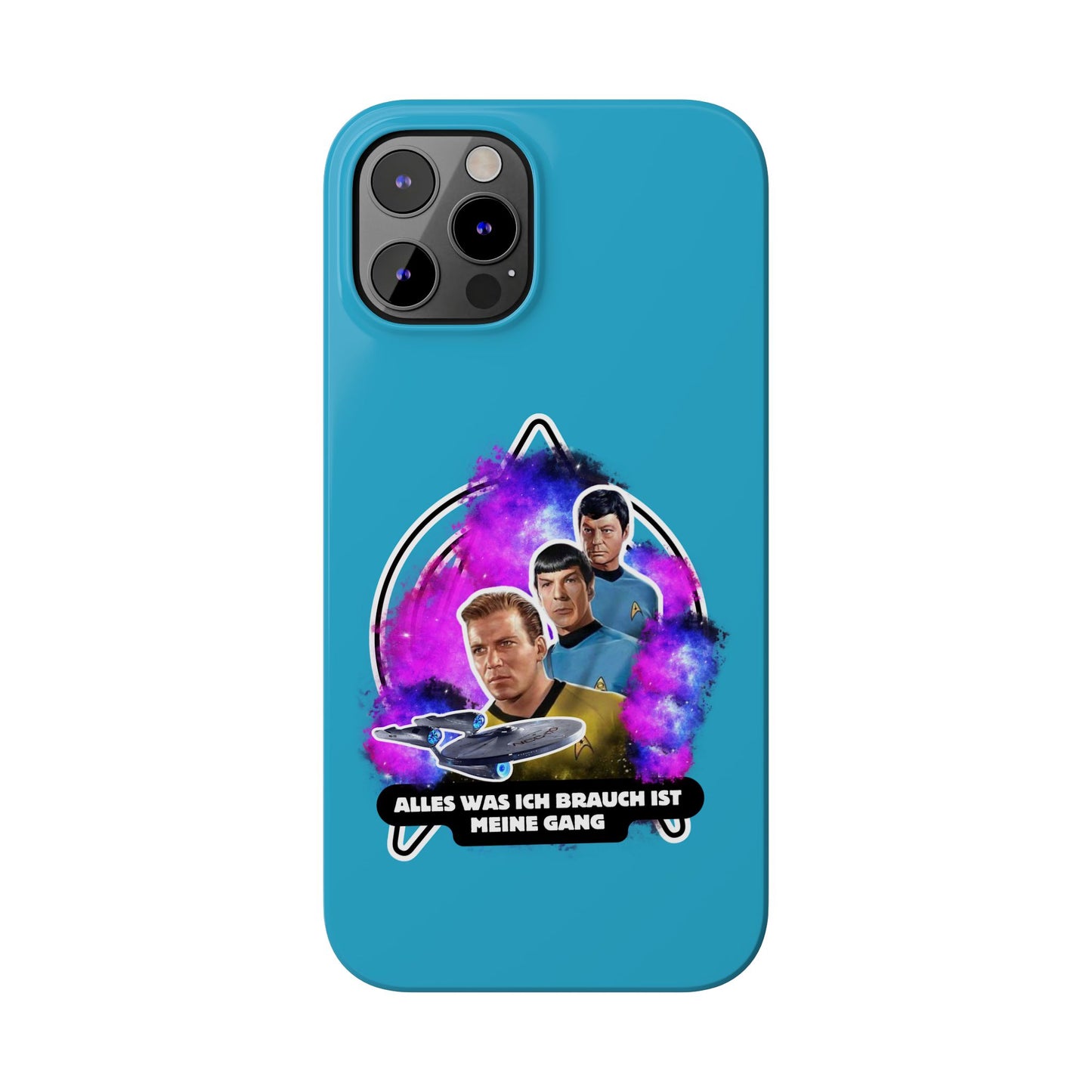 Handyhülle - Star trek Slim Phone Cases "Alles was ich brauch ist meine Gang", Star Trek