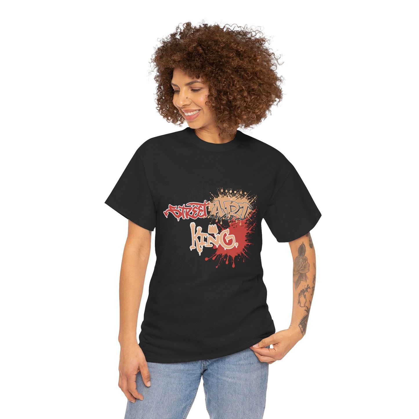 Urban Street Art Tee, Graphic T-Shirt, Casual Wear, Artistic Gift, Street Style Top, Hip-Hop Fashion Shirt Unisex - Graffiti
