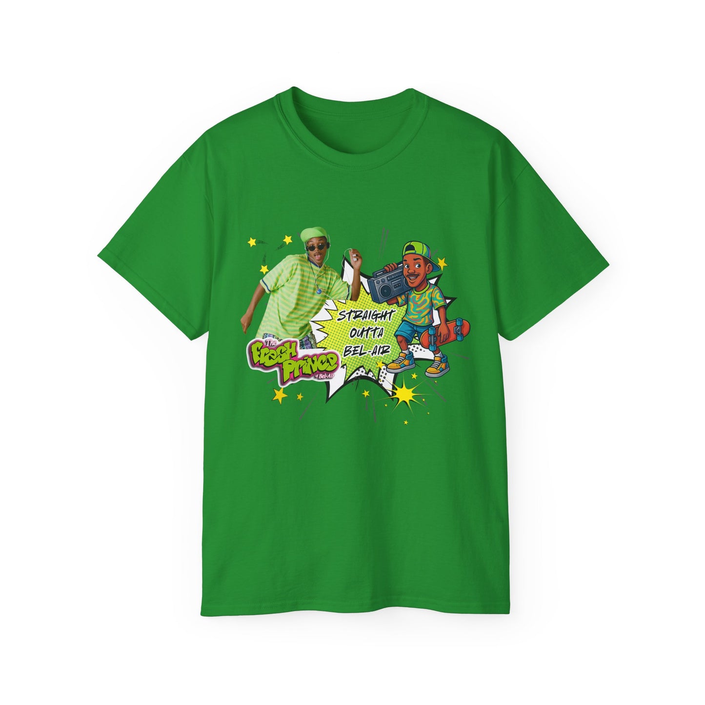 Prince from Bel Air, Hip-Hop Fashion Shirt, Vintage 90s Style