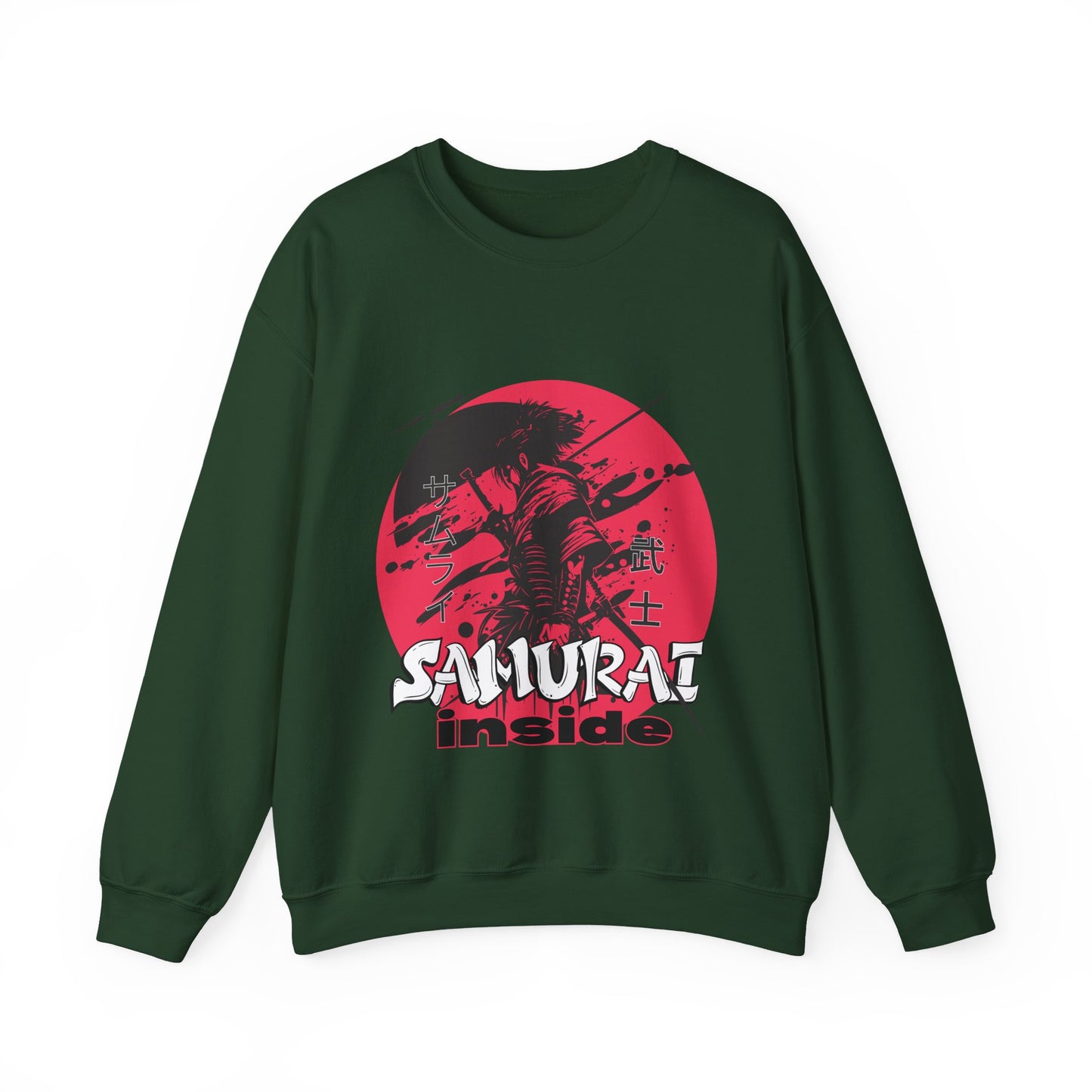Samurai Inside Crewneck Sweatshirt - Unisex Heavy Blendâ˘
