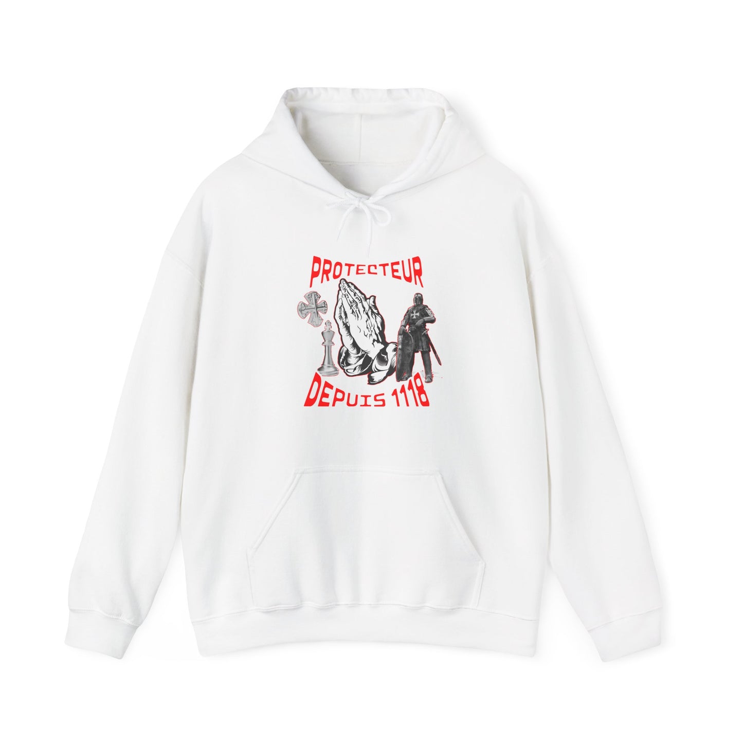 Protecteur depuis 1118 - Cute Unisex Hoodie