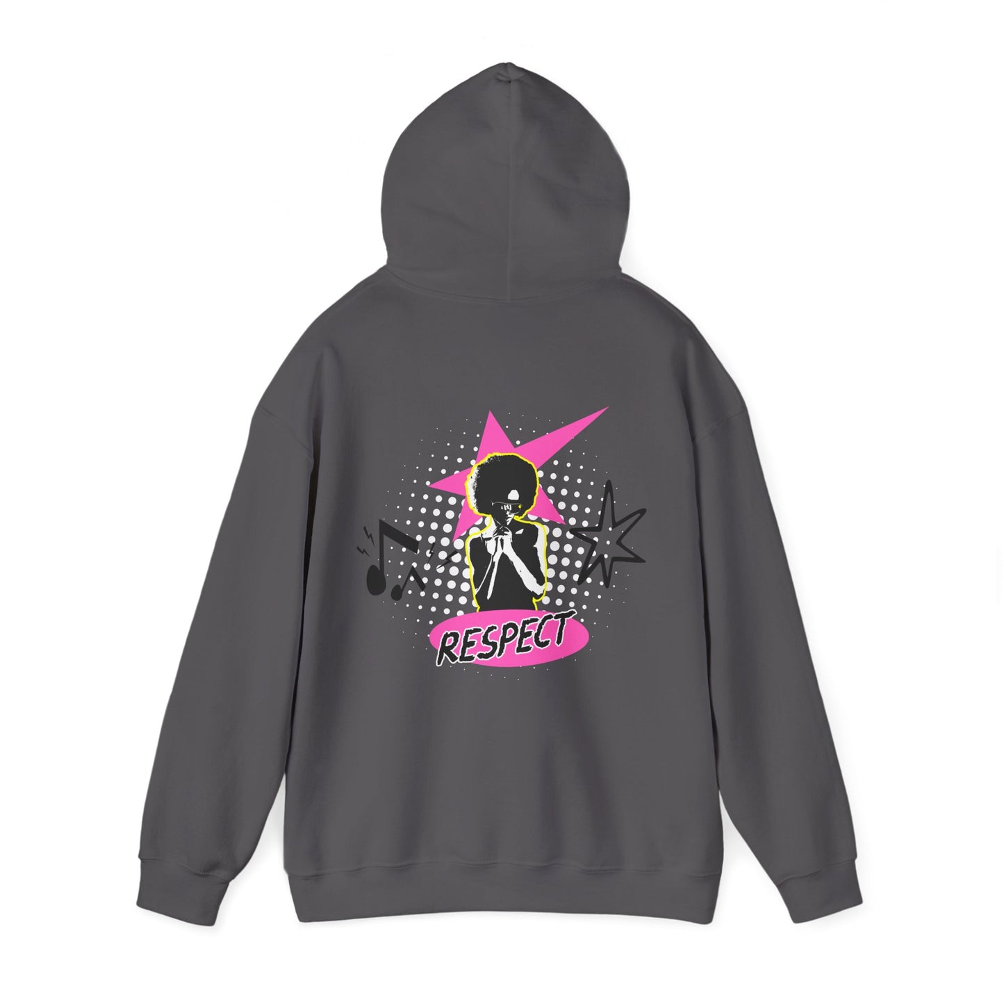 Respect Unisex Hooded Sweatshirt, Streetwear Hoodie