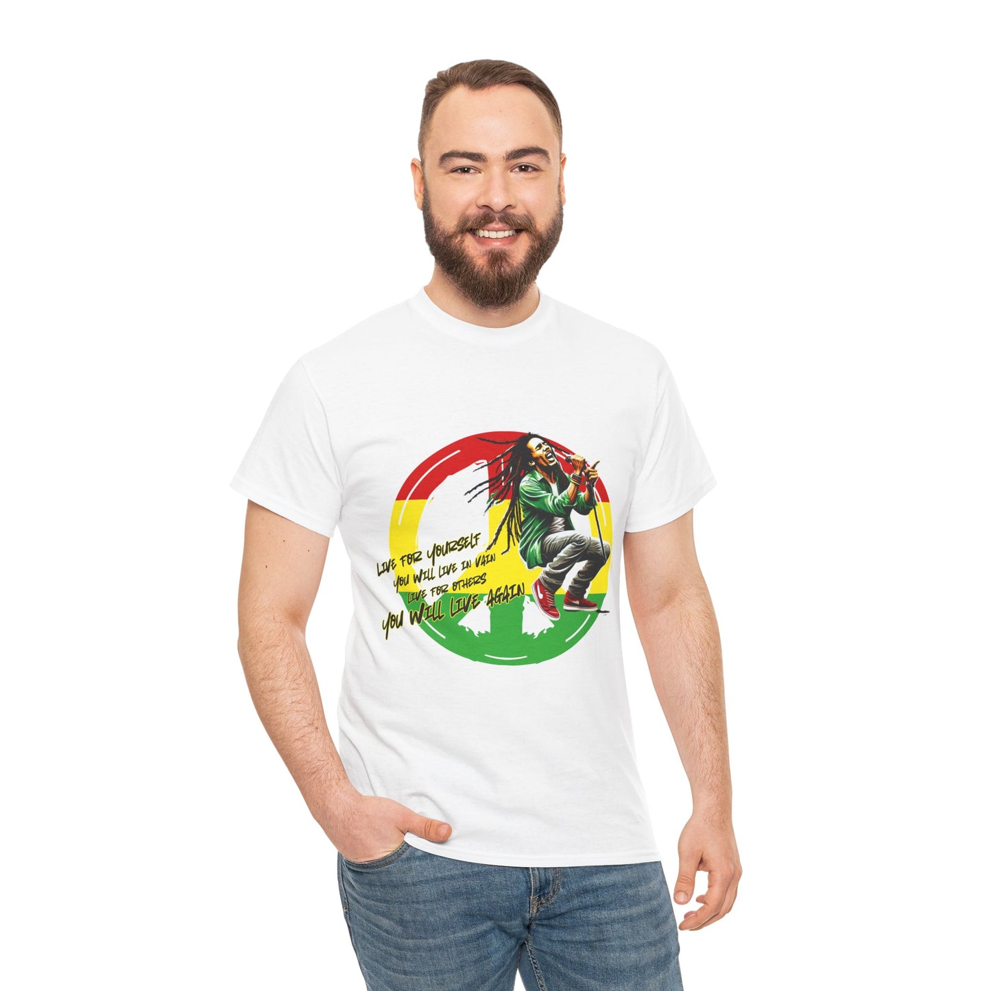 B o b M a r l e y Unisex T shirt - Raggae