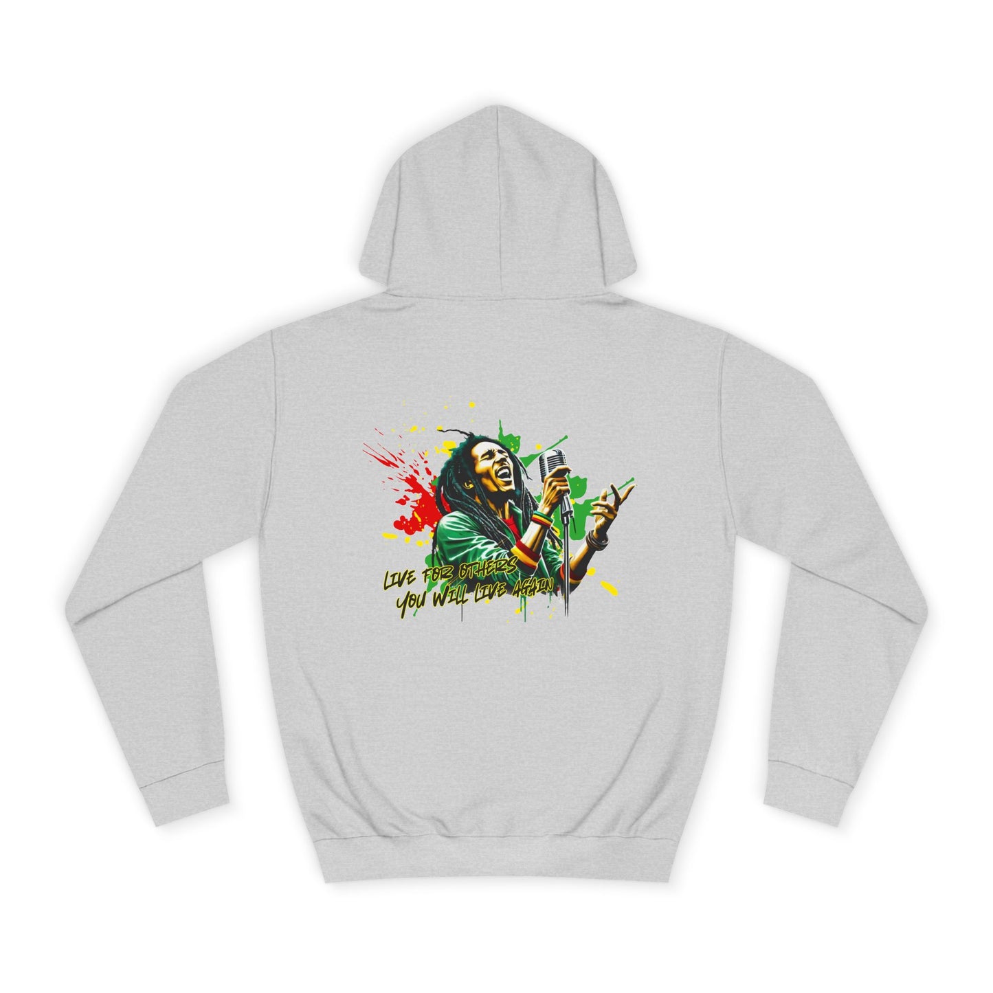 Live for others B o b M a r l e y Hoodie