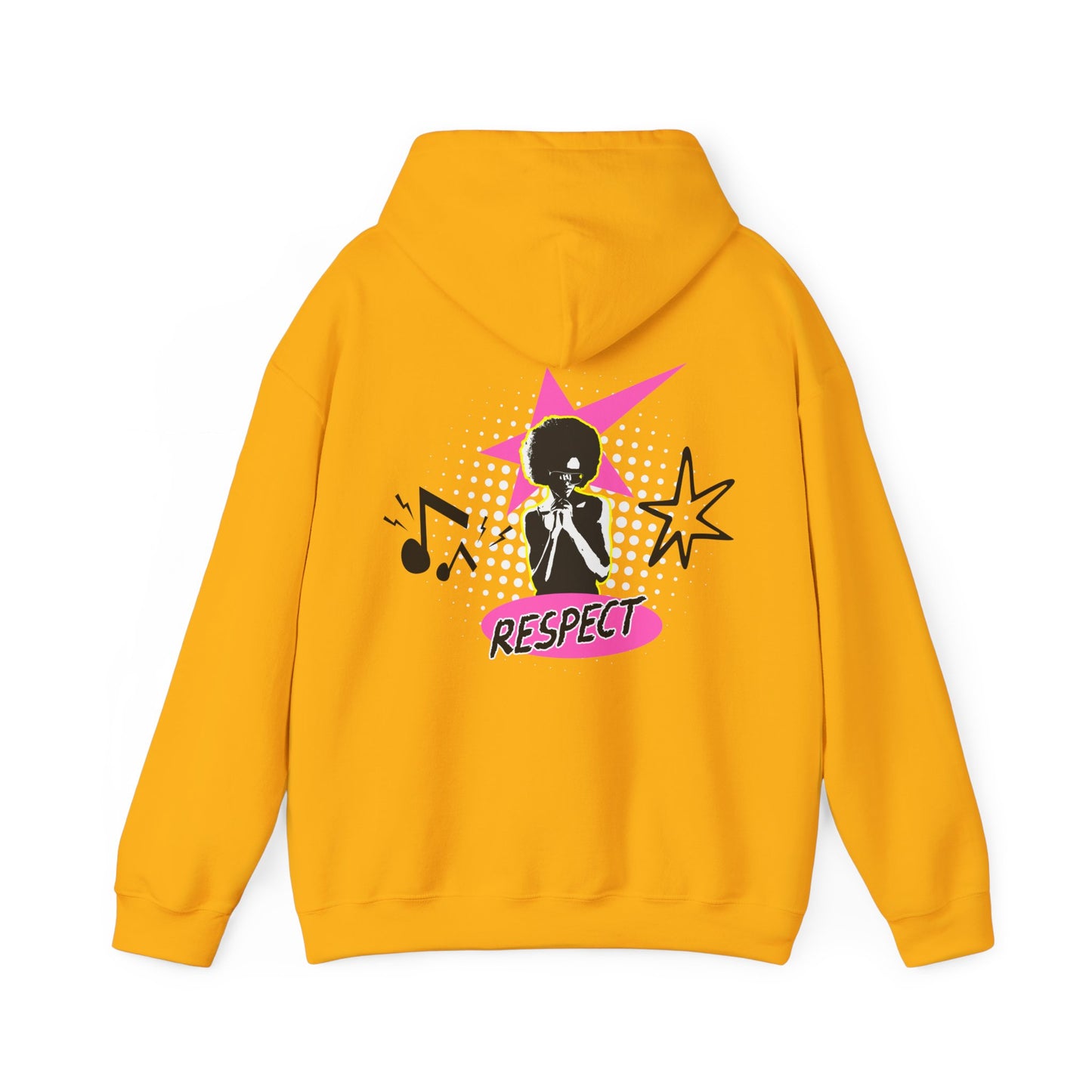 Respect Unisex Hooded Sweatshirt, Streetwear Hoodie
