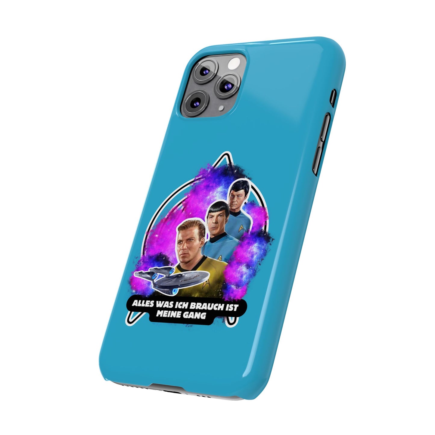 Handyhülle - Star trek Slim Phone Cases "Alles was ich brauch ist meine Gang", Star Trek