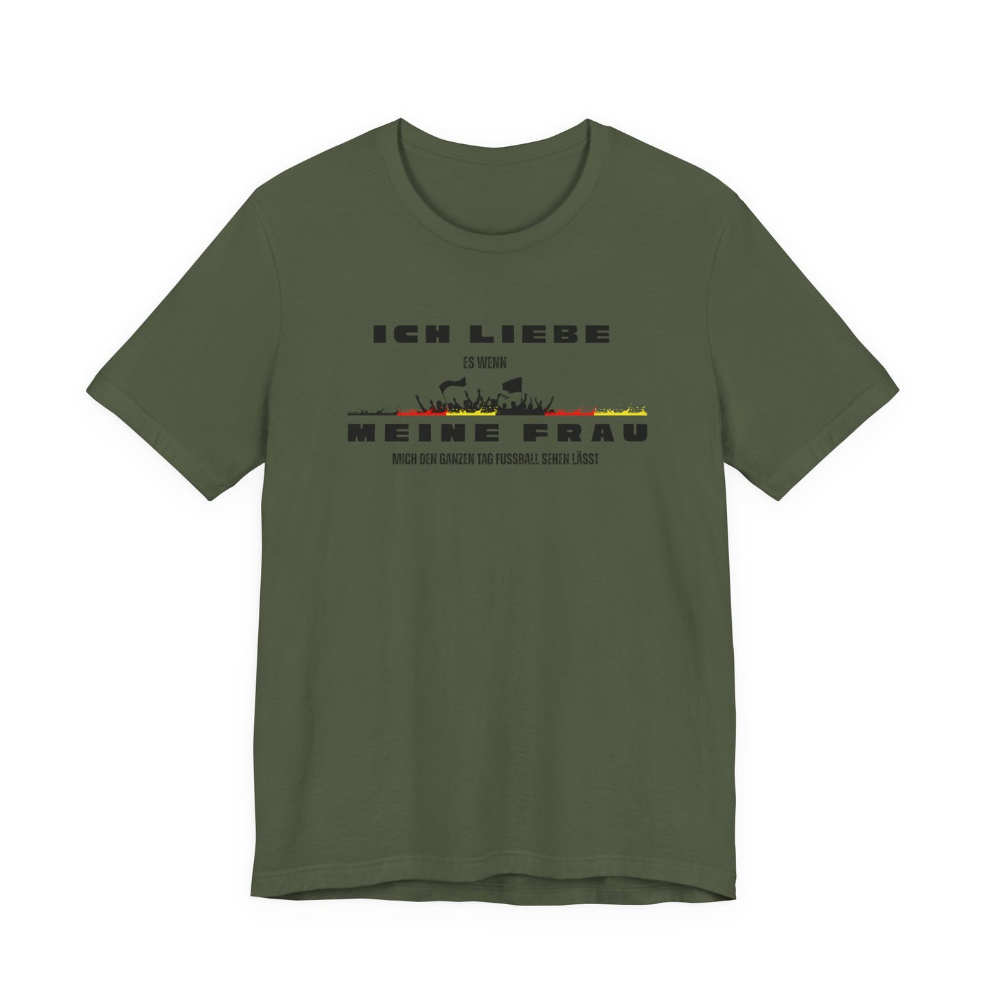 Funny Unisex Jersey Tee - "Ich Liebe Meine Frau" T-Shirt
