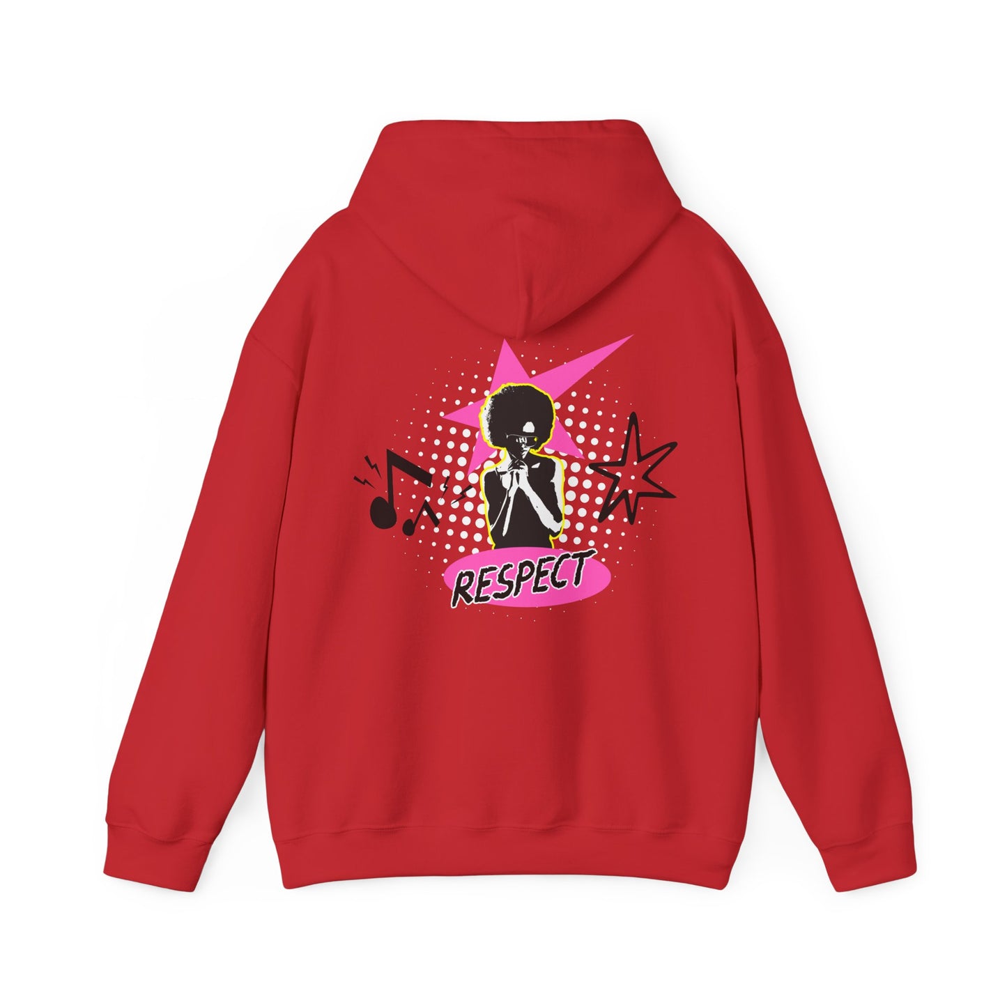 Respect Unisex Hooded Sweatshirt, Streetwear Hoodie