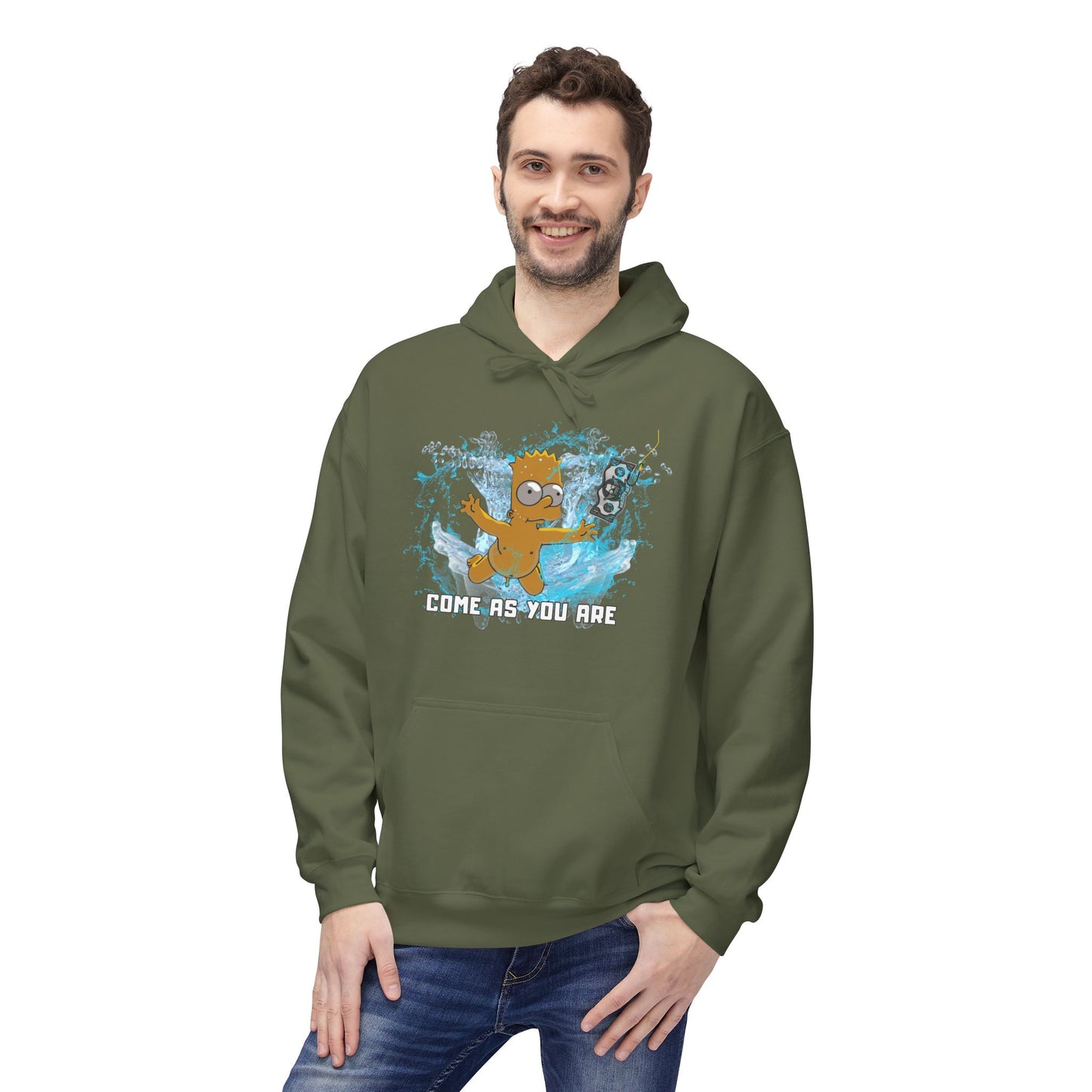Hoodie Bart - Come as you are -