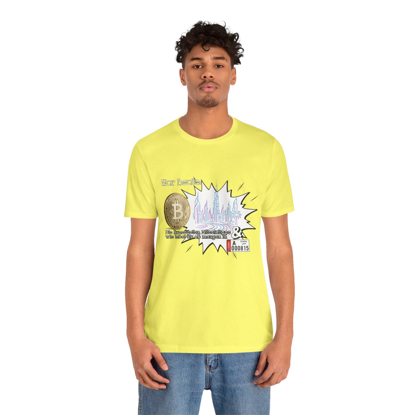Bitcoins Dubai - Rosarote Welt - lass dich nicht verarschen T - Shirt