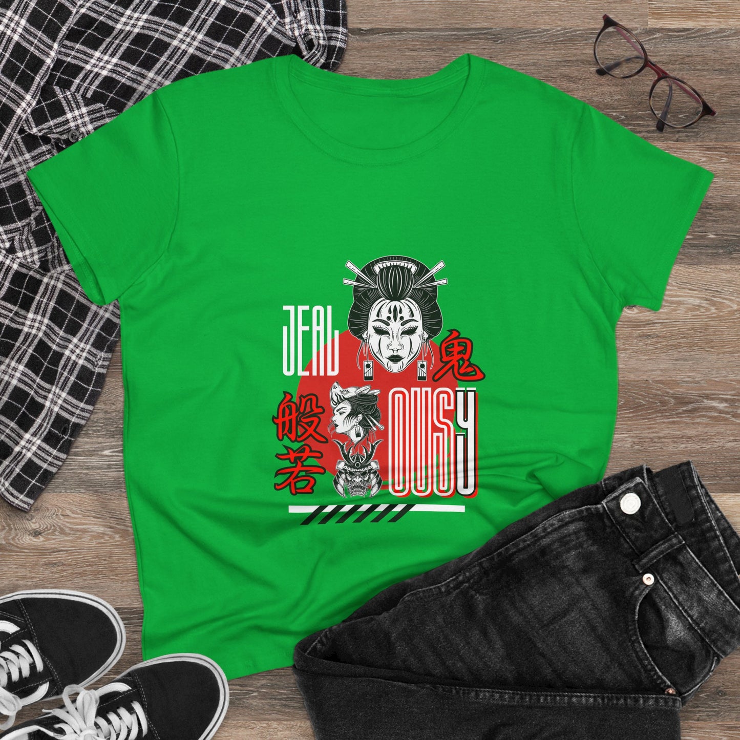 Geisha Style T- Shirt wecke die Geisha in dir