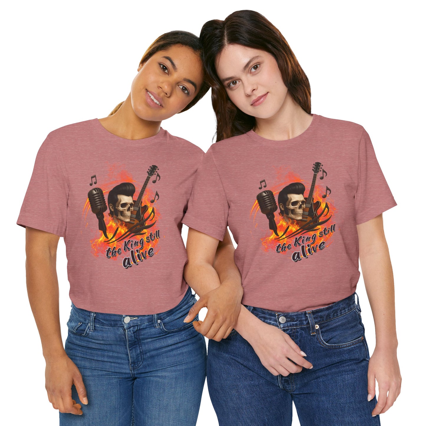 Music Vibes Unisex Jersey Tee - 'The King Still Alive' Graphic T-Shirt