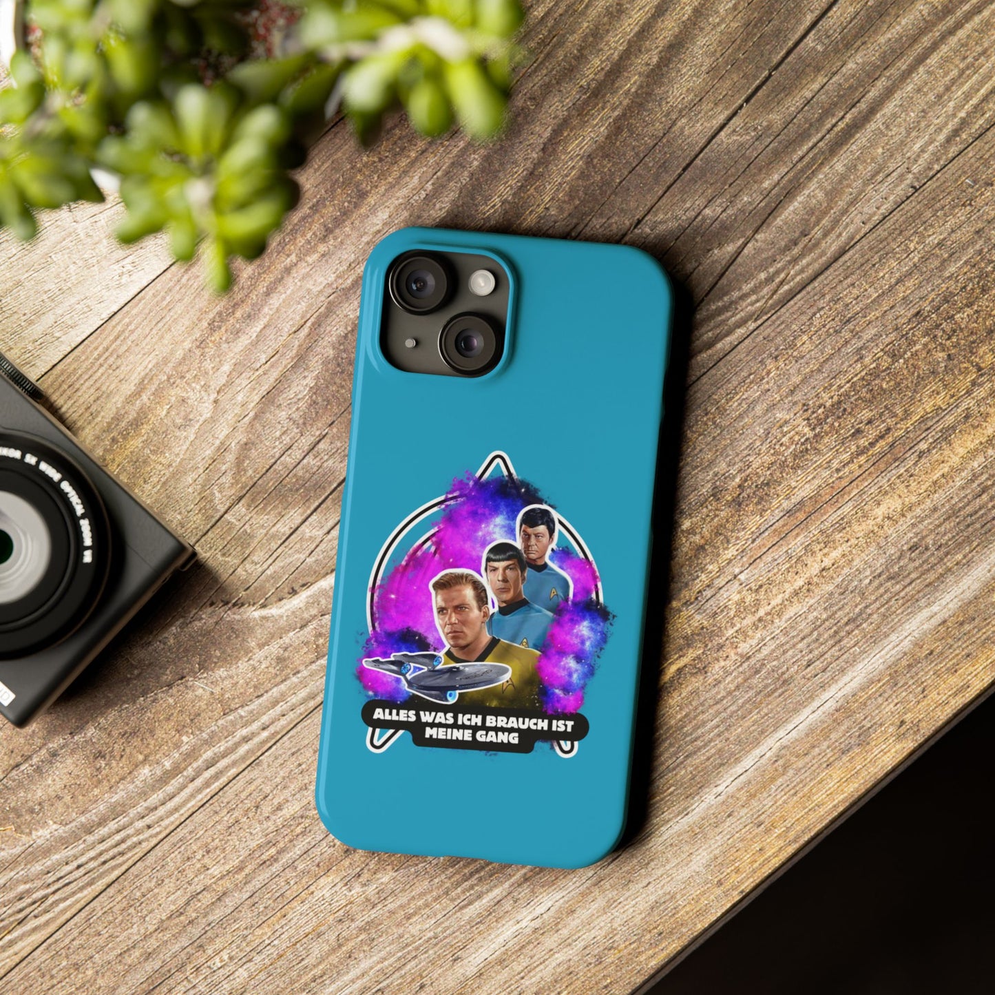 Handyhülle - Star trek Slim Phone Cases "Alles was ich brauch ist meine Gang", Star Trek